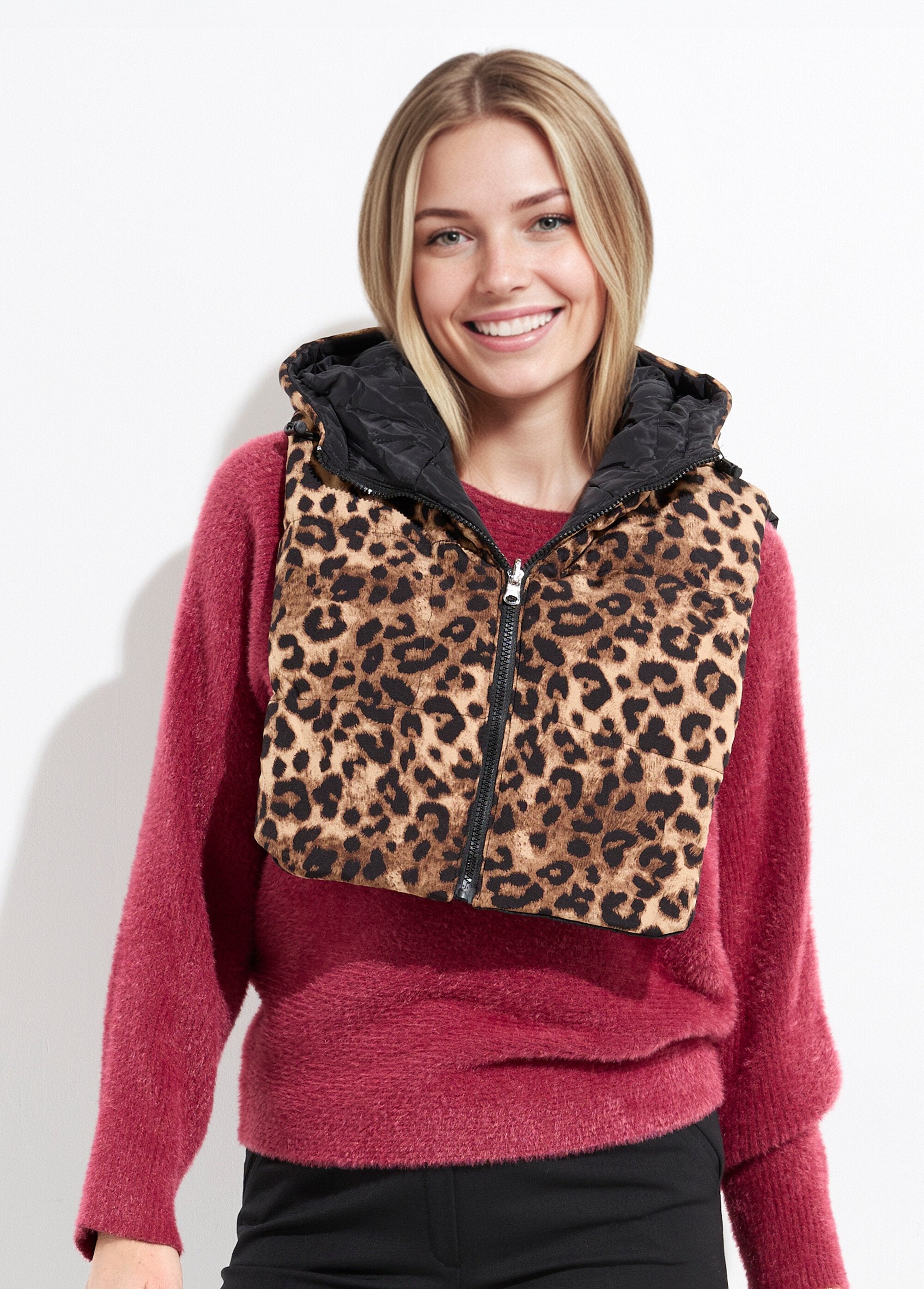 Plastron_zippé_matelassé_à_capuche_Leopard_FA1_slim
