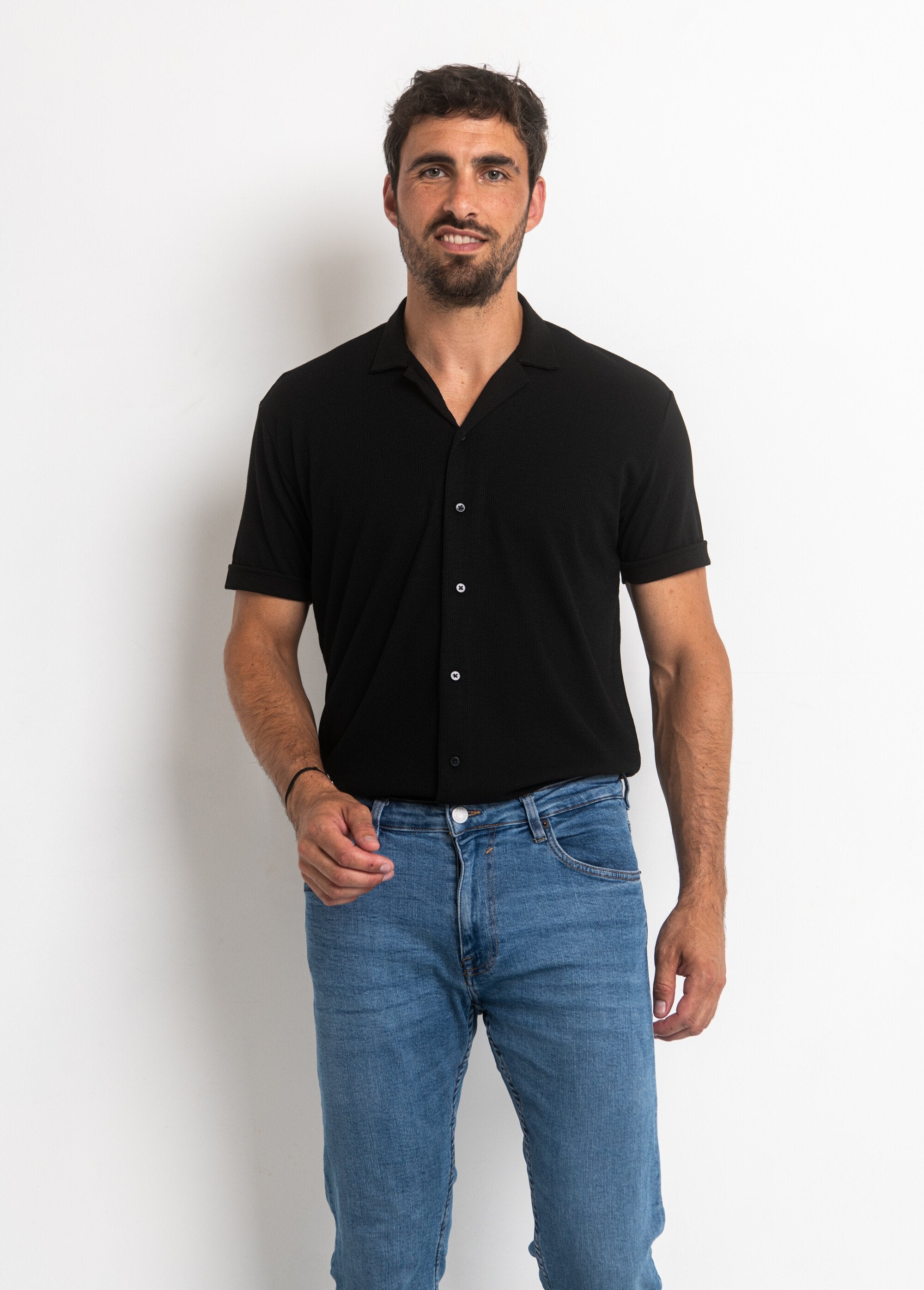 Polo_a_camicia_Noir_FA1_slim