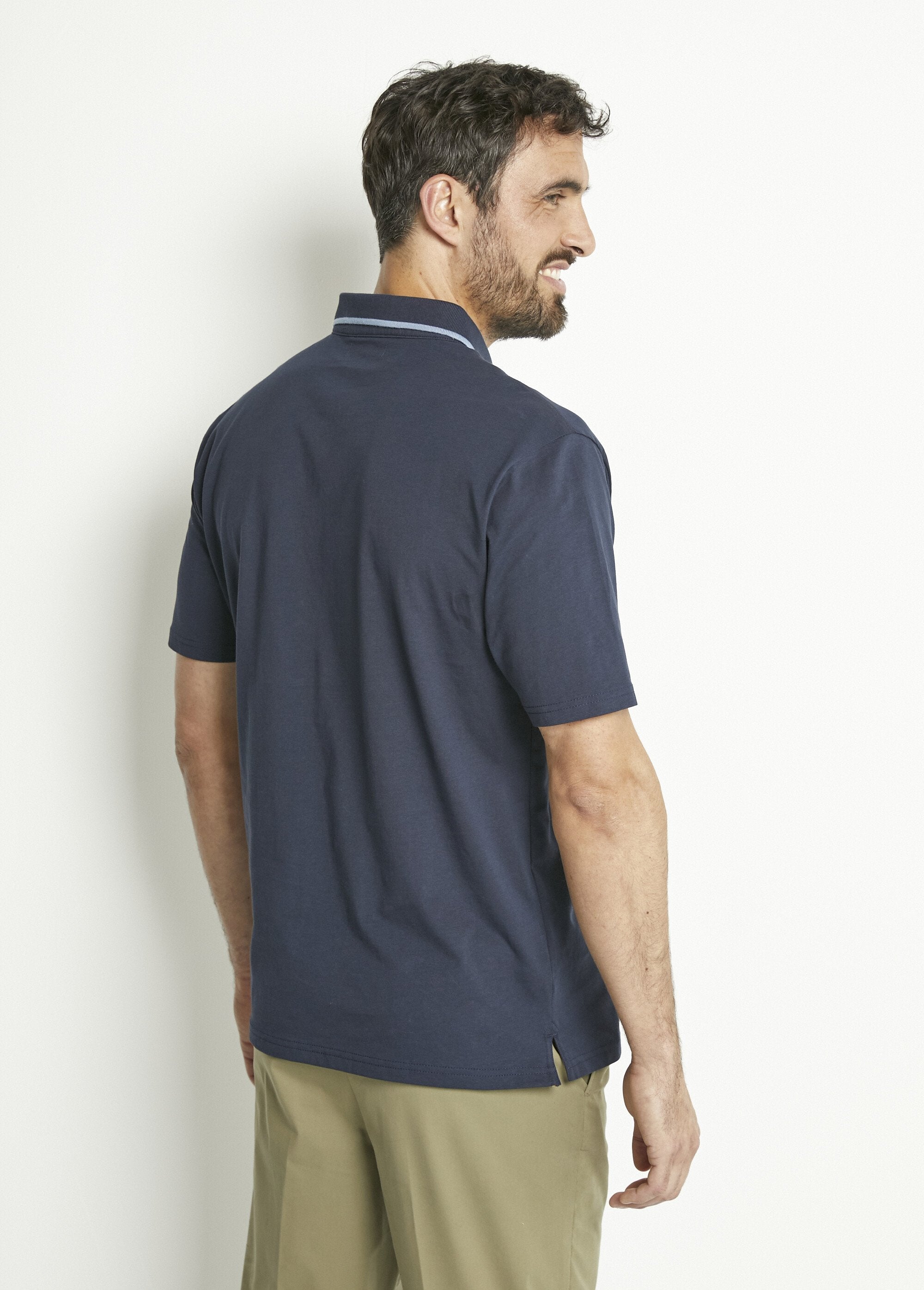 Polo_in_jersey_tinta_unita_con_colletto_in_cotone_bicolore_Marine_DO1_slim