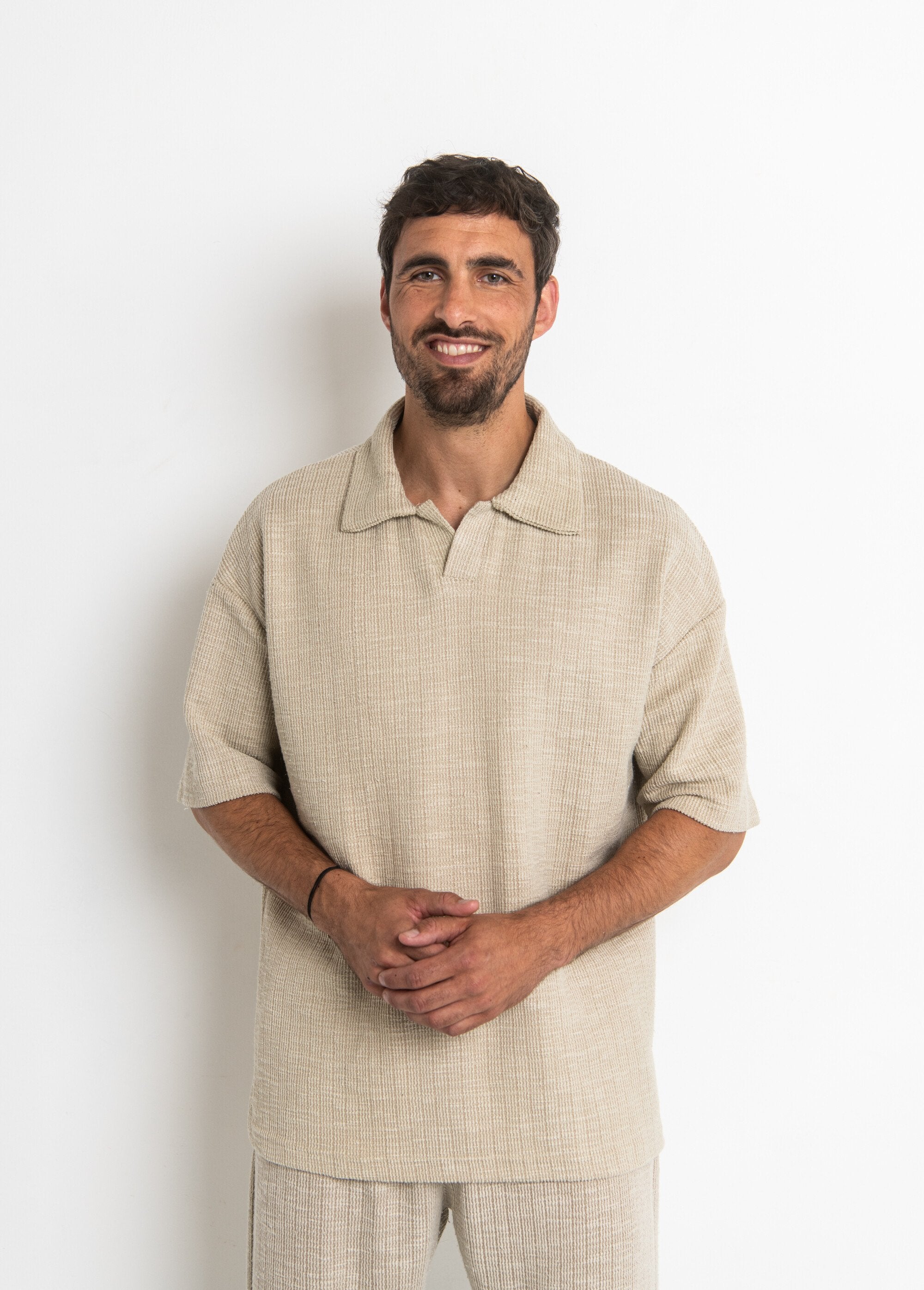 Polo_in_maglia_con_colletto_sartoriale_Beige_FA1_slim