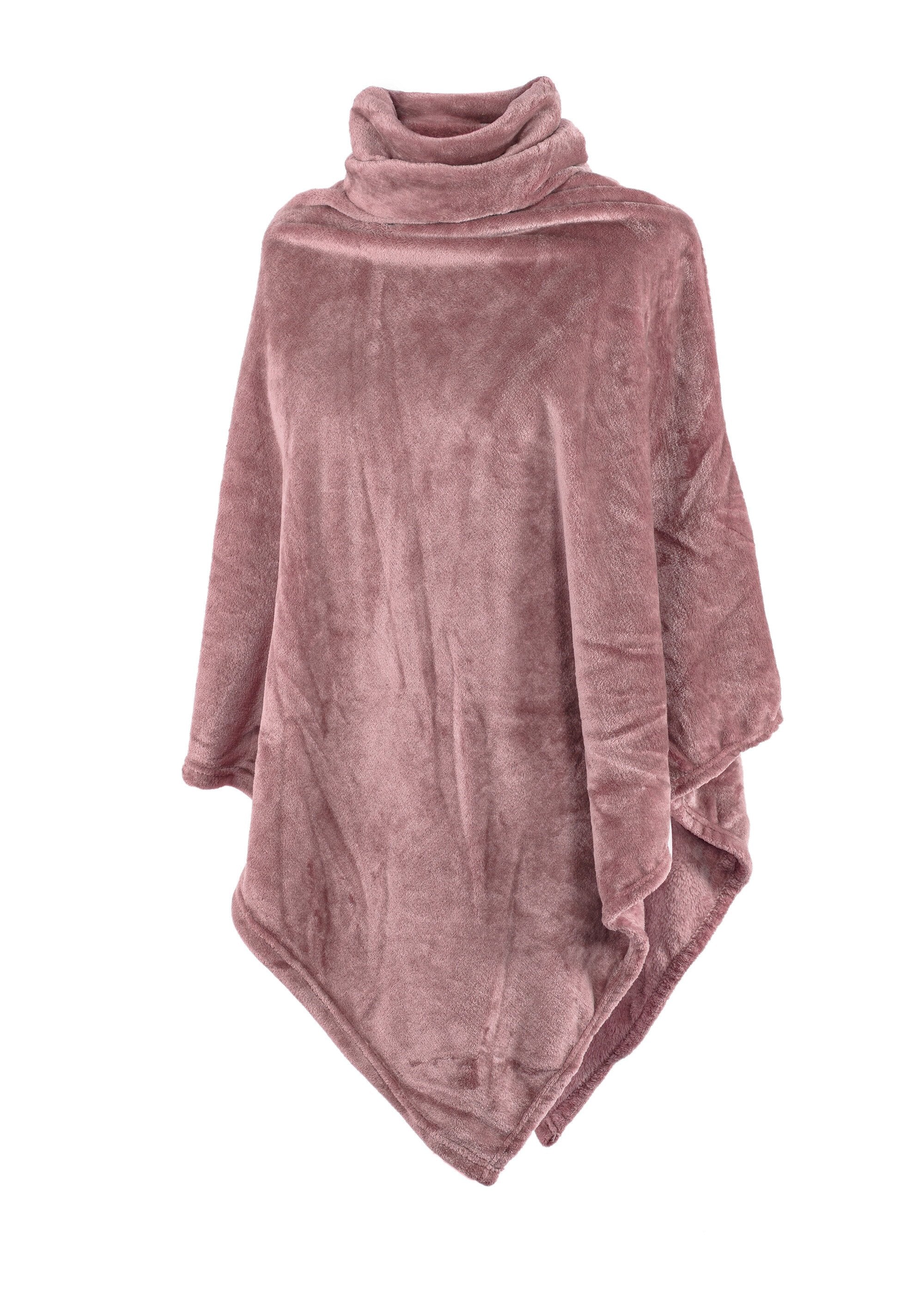Poncho_in_pile_con_collo_alto_Rose_AP1_slim