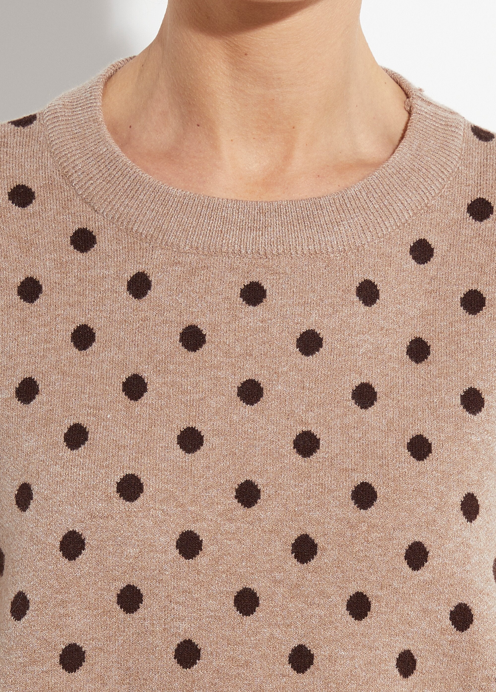 Maglione_a_pois_con_scollo_rotondo,_maglia_jacquard_Taupe_DE1_slim