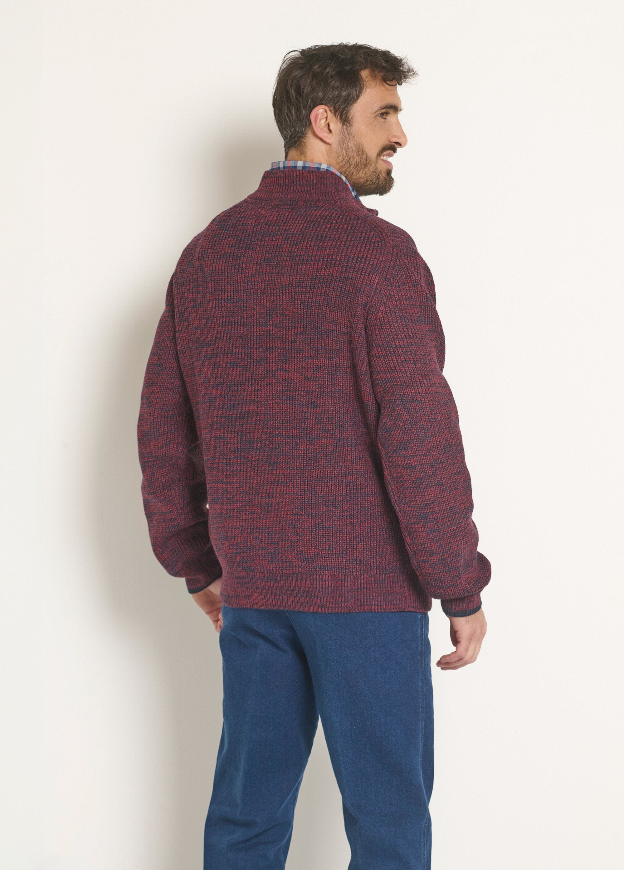 Caldo_maglione_in_lana_screziata_con_collo_da_camionista_Bordeaux_DO1_slim