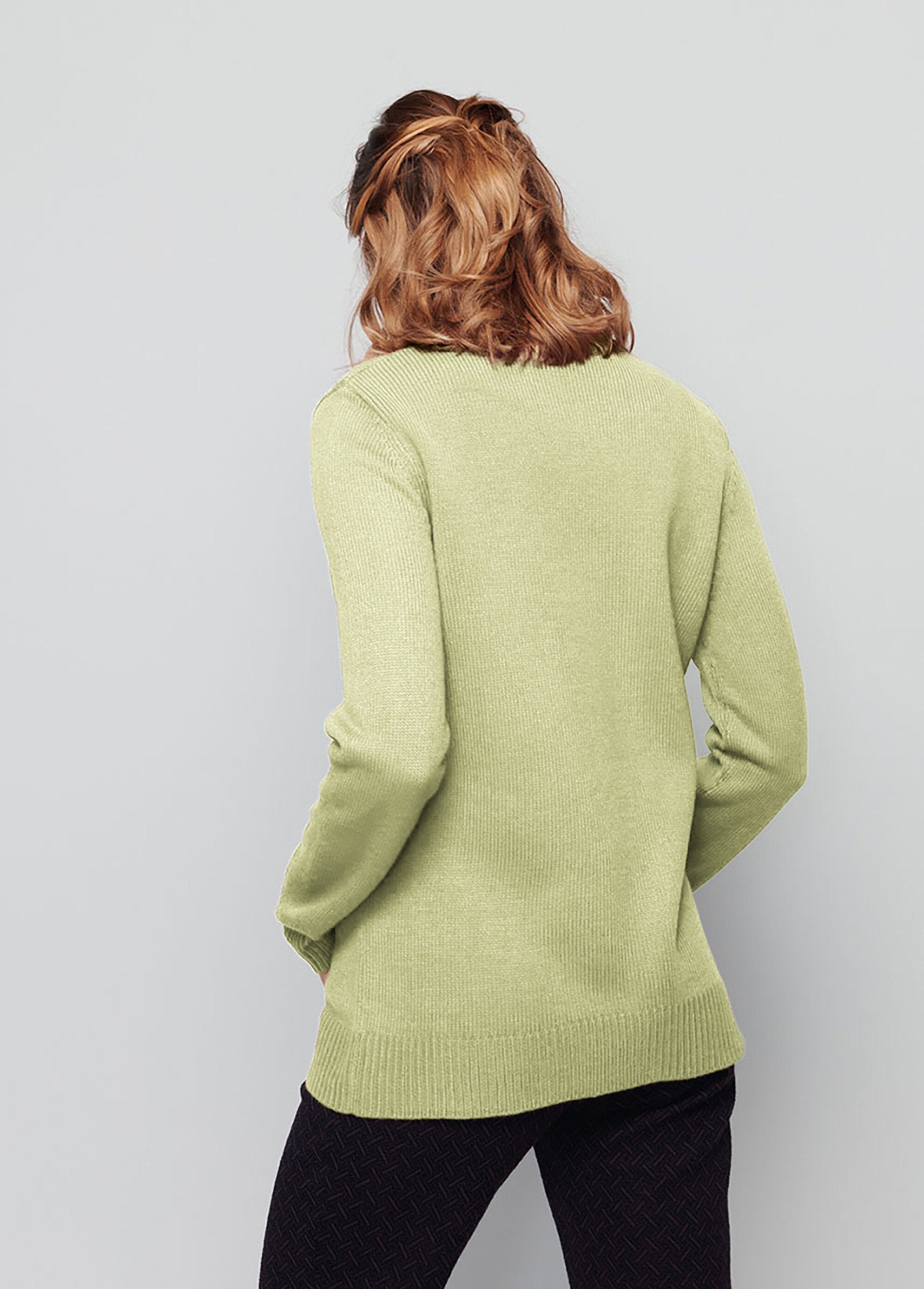 Maglione_a_collo_alto,_maglia_spessa_Verde_lime_DO1_slim