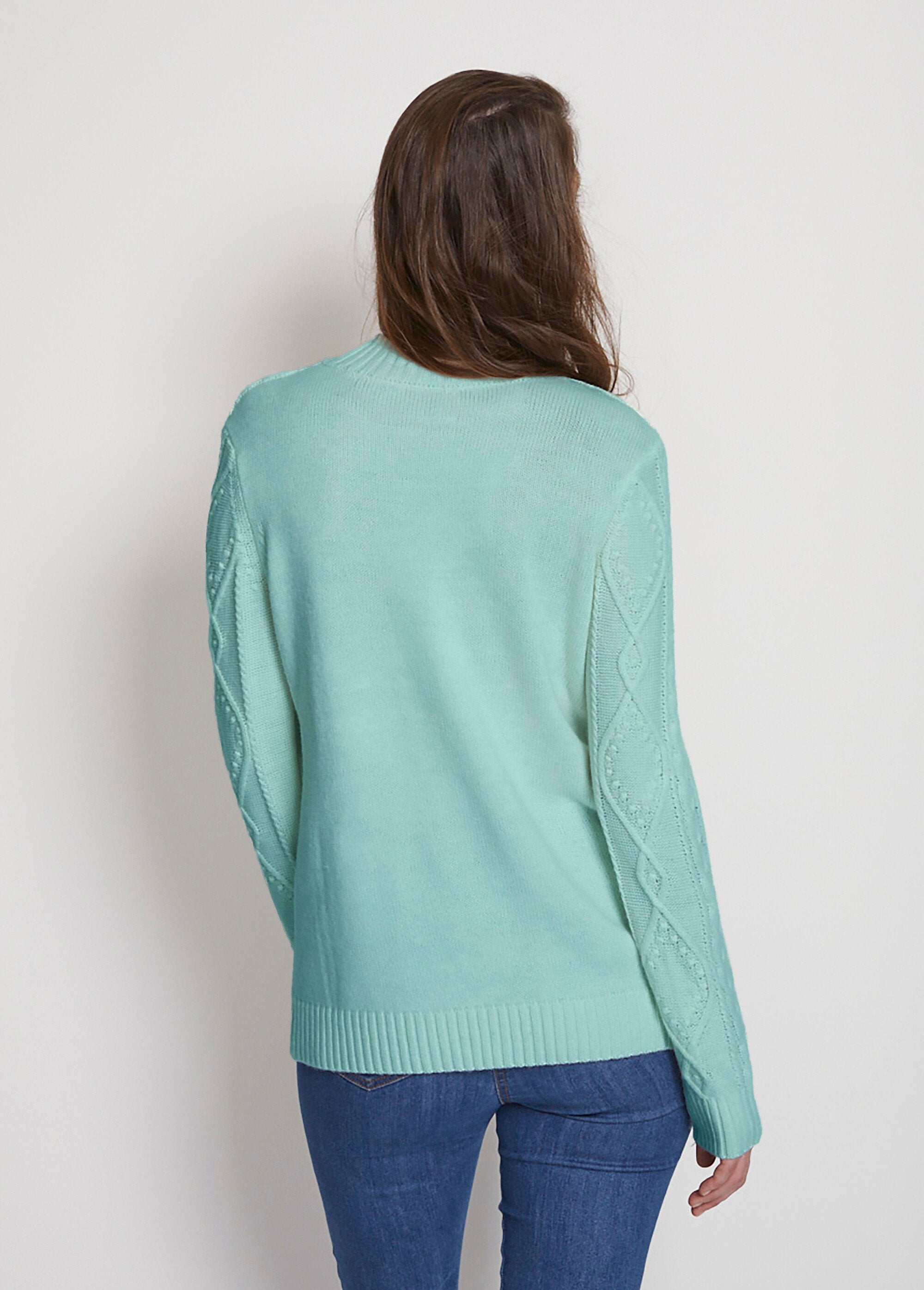 Caldo_maglione_corto_con_collo_alto_lavorato_a_maglia_Verde_DO1_slim