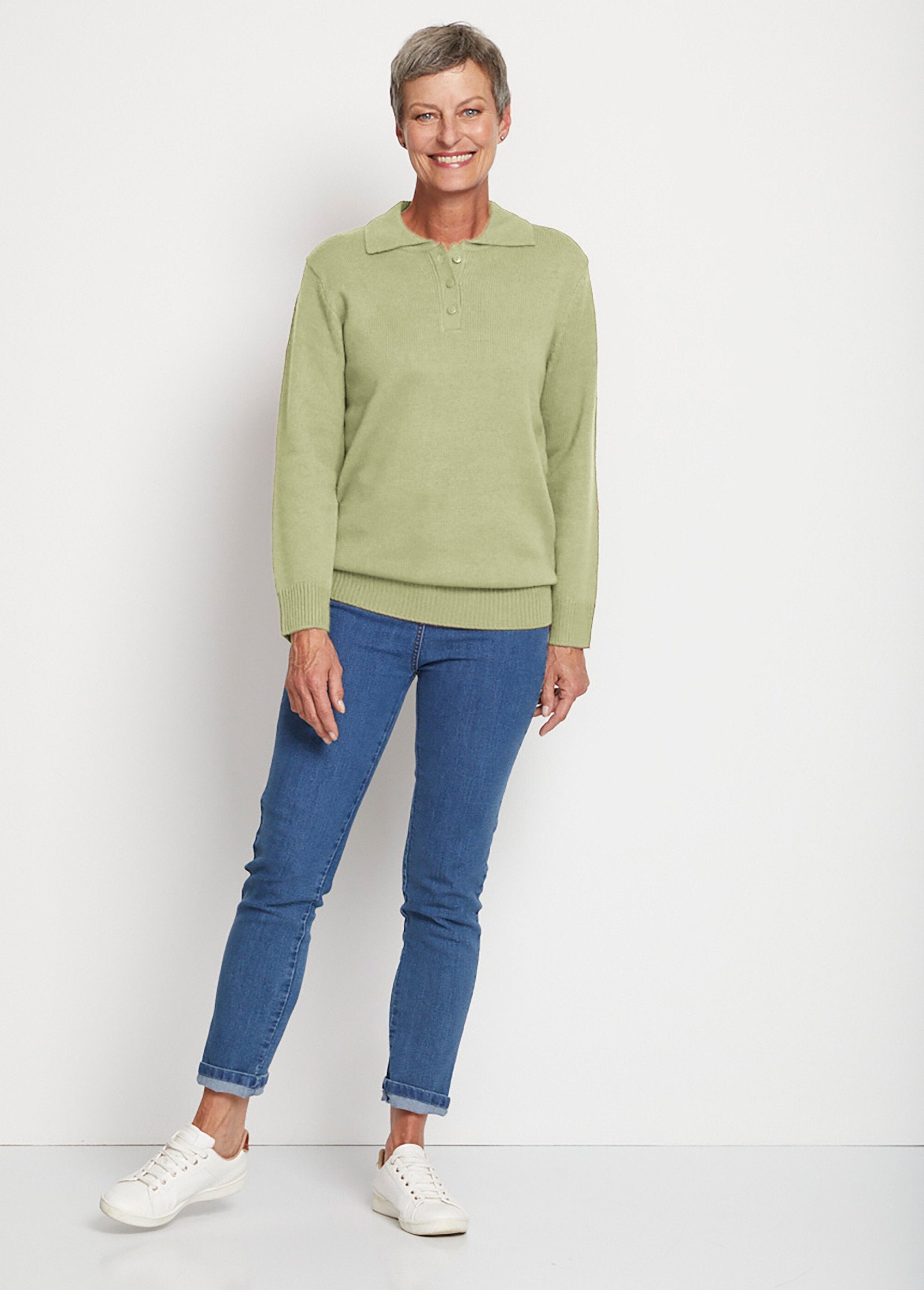 Maglia_a_collo_alto_in_maglia_spessa_Verde_lime_SF1_slim