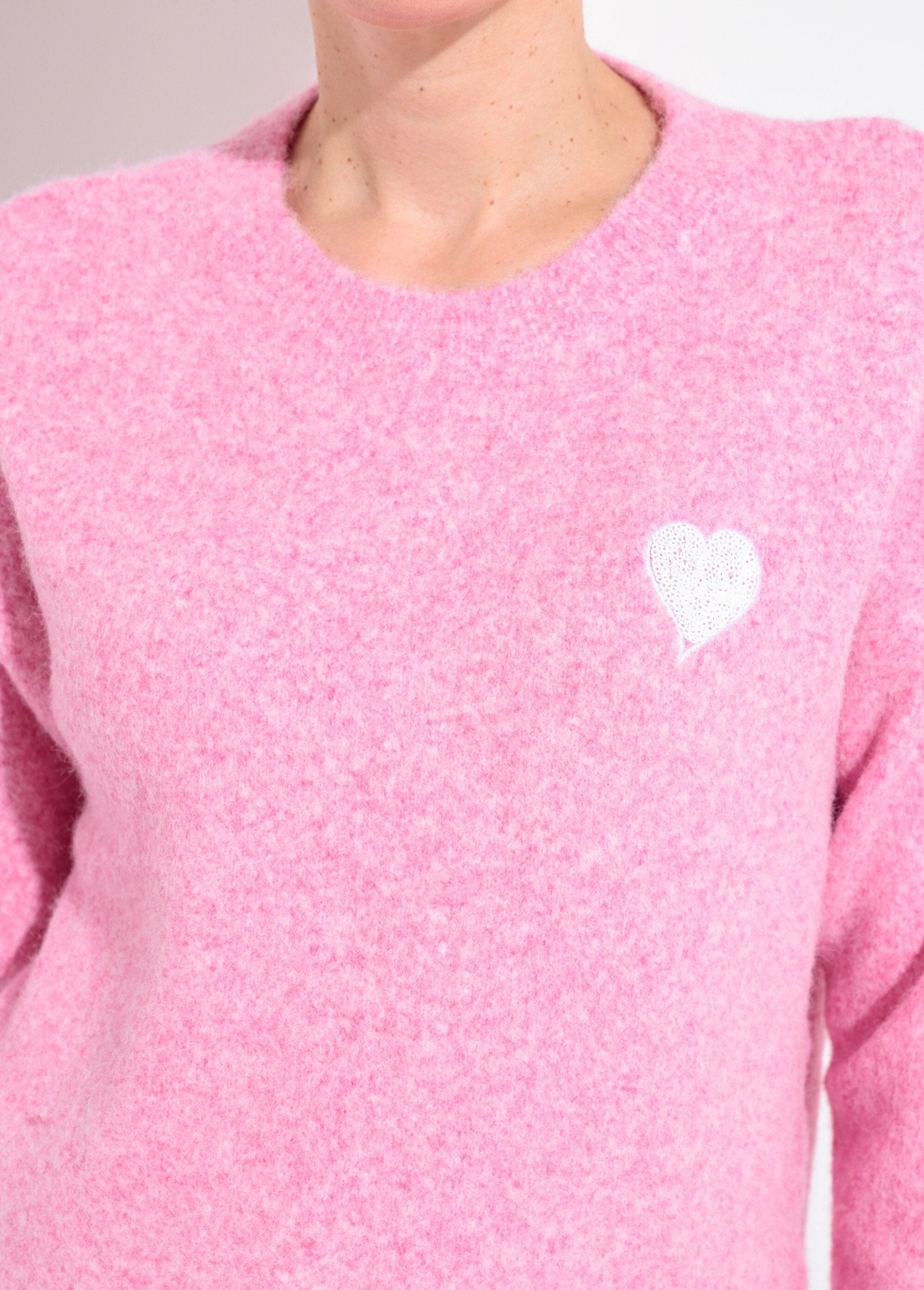 Maglia_con_scollo_rotondo_e_dettaglio_in_paillettes_Rose_DE1_slim