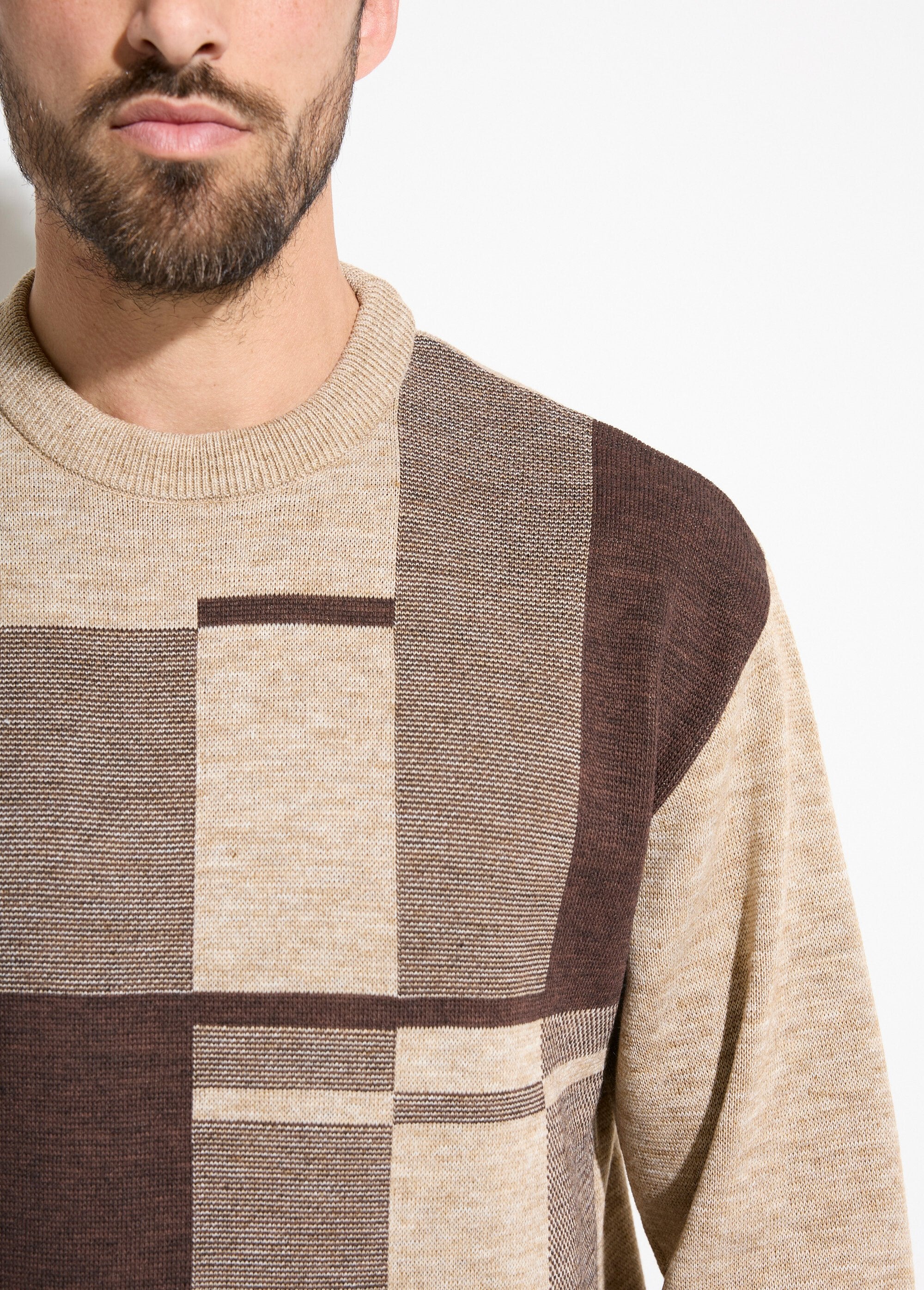 Maglia_a_maniche_lunghe_in_lana_jacquard_con_scollo_rotondo_Beige_DE1_slim