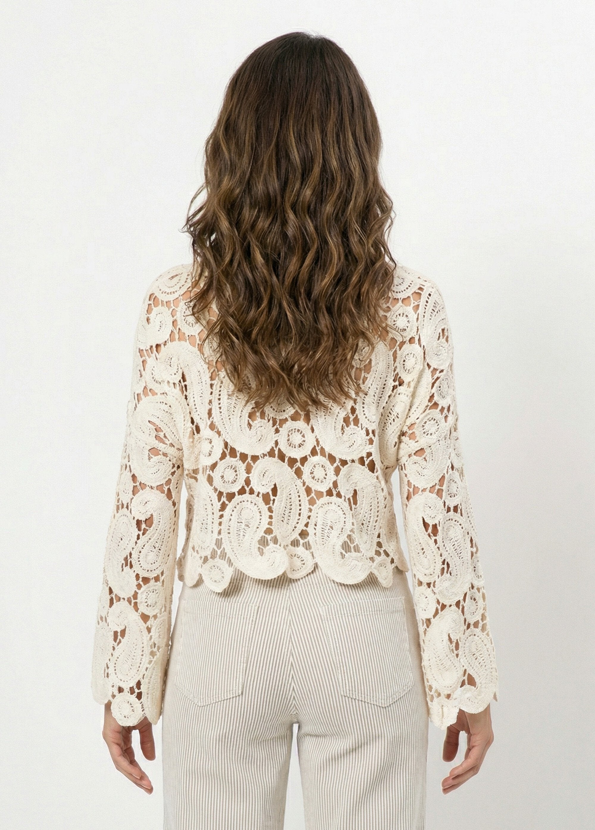 Maglia_corta_traforata_all'uncinetto,_collo_rotondo_Ecru_DO1_slim