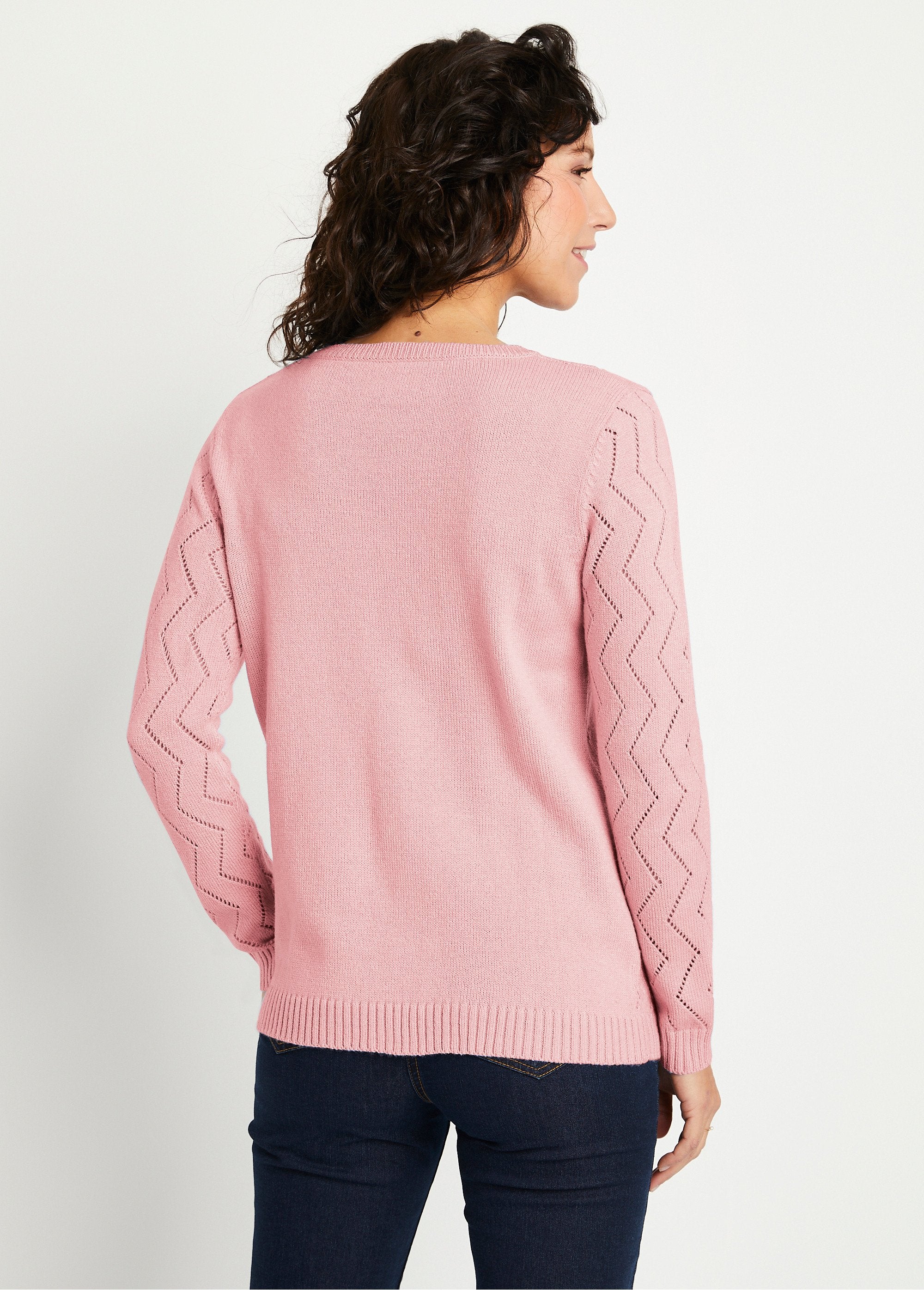 Maglione_cropped_in_maglia_a_cavo_ROSA_DO1_slim