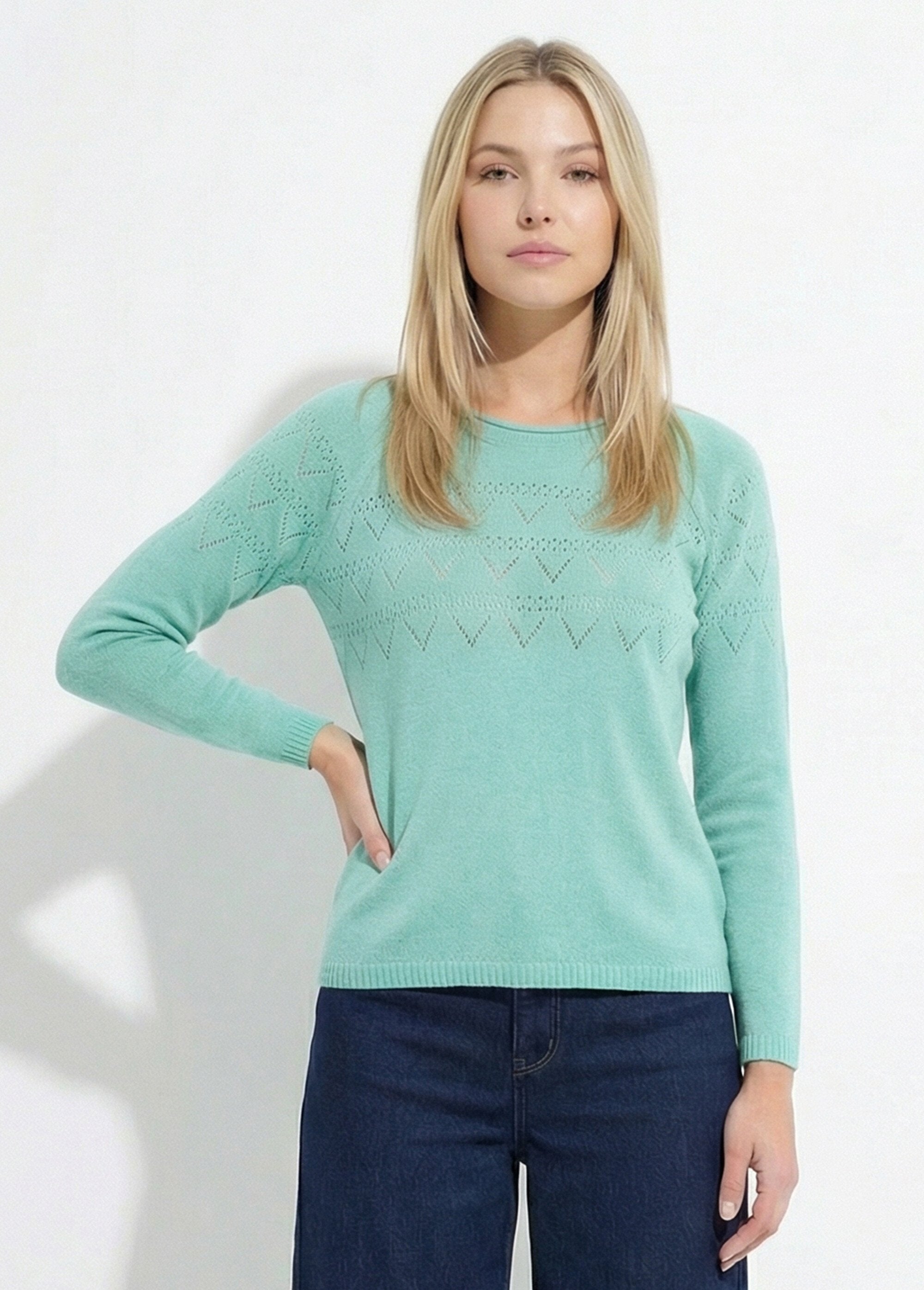 Maglia_sottile_traforata_con_maniche_lunghe_a_raglan_Vert_FA1_slim