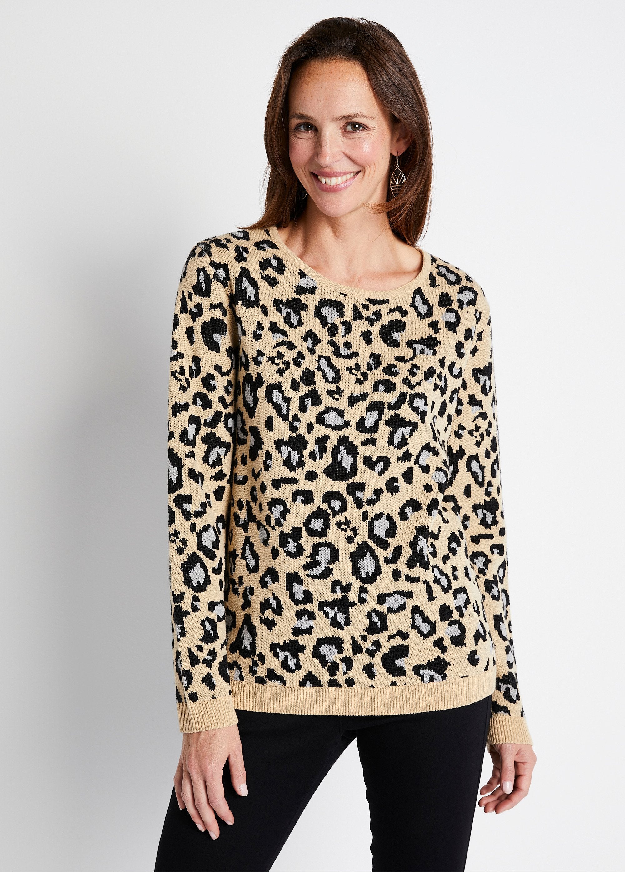 Maglia_jacquard_leopardata_Beige_e_nero_FA1_slim