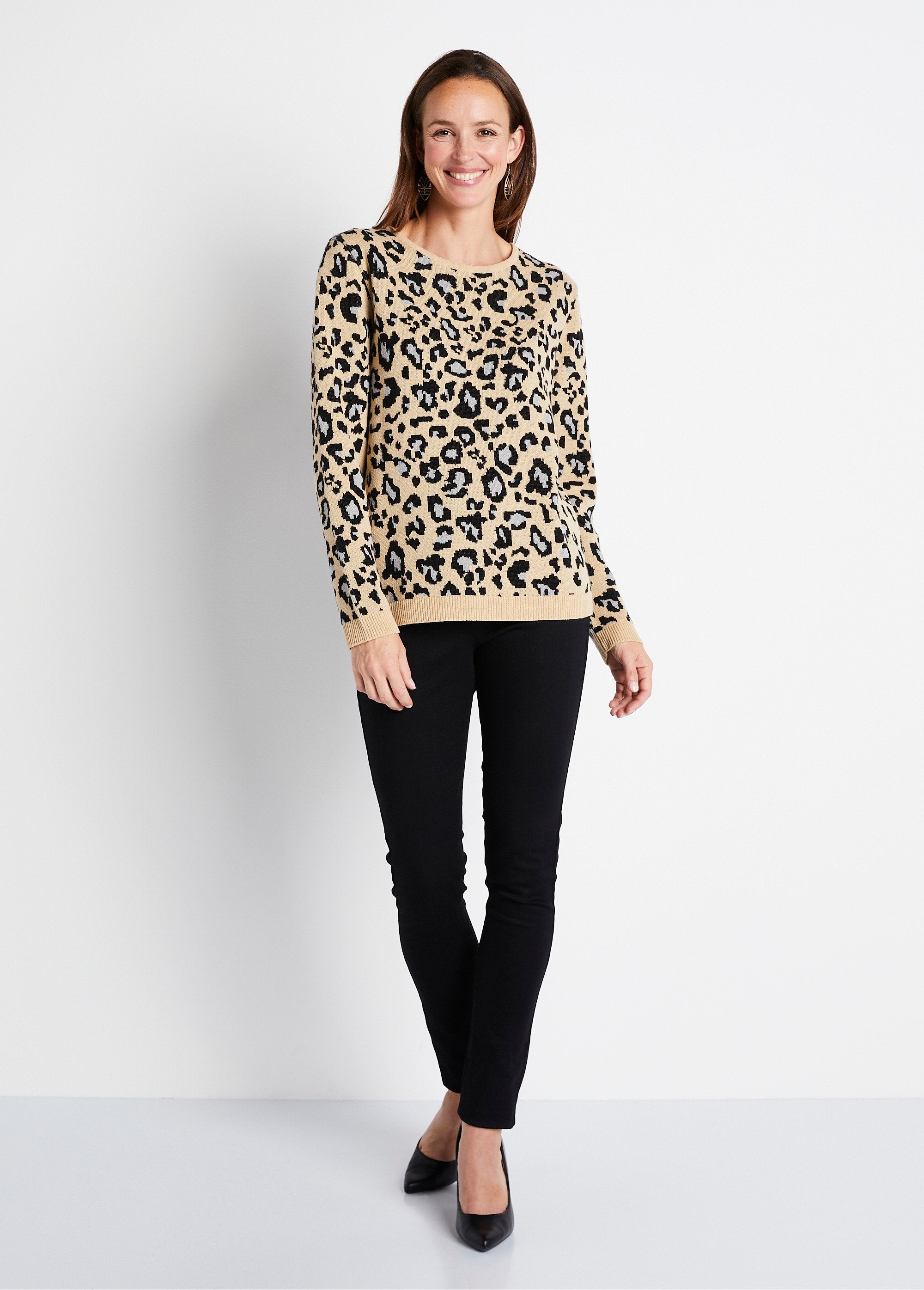 Maglia_jacquard_leopardata_Beige_e_nero_SF1_slim