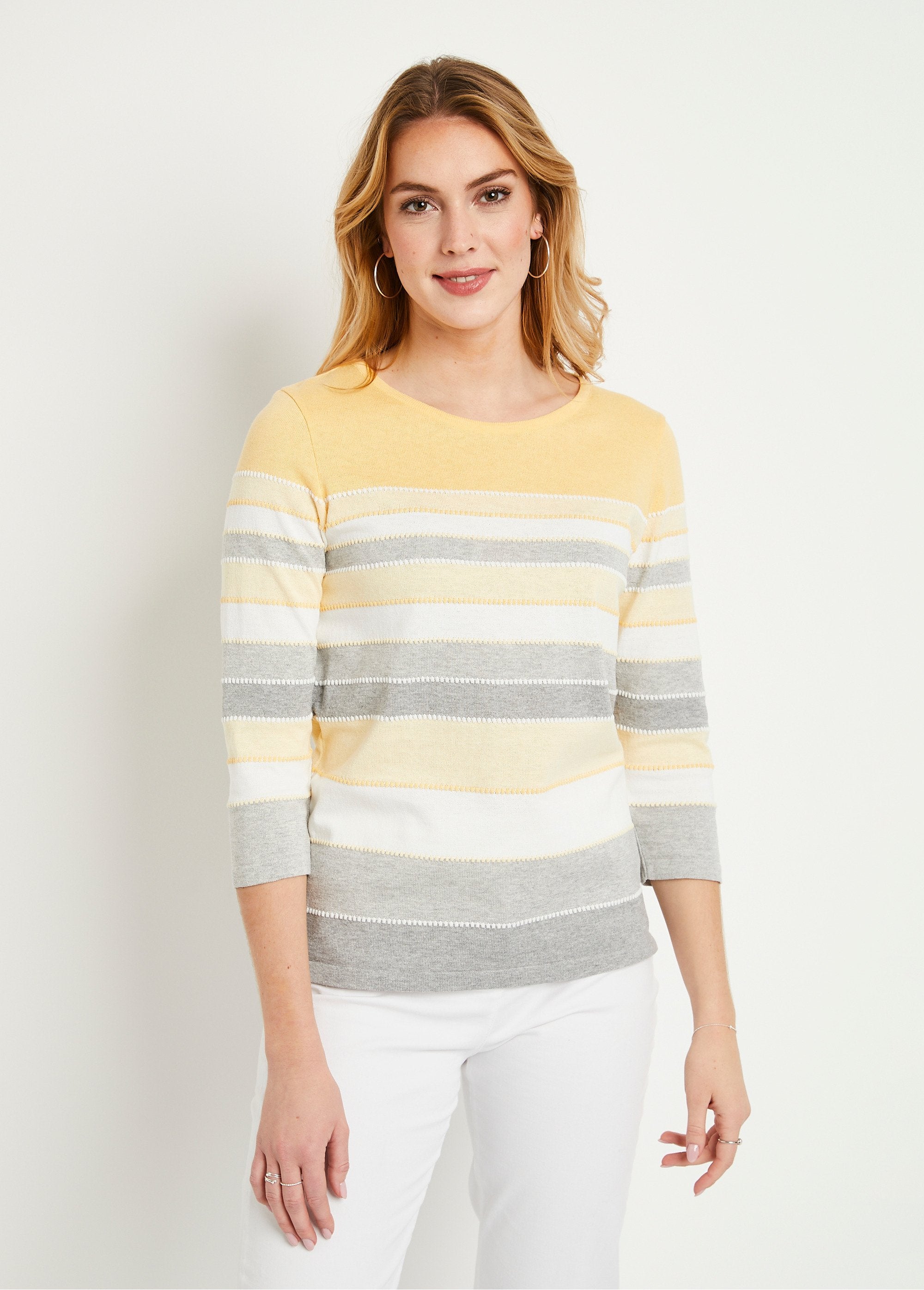 Maglione_in_maglia_jacquard_Striscia_gialla_FA1_slim