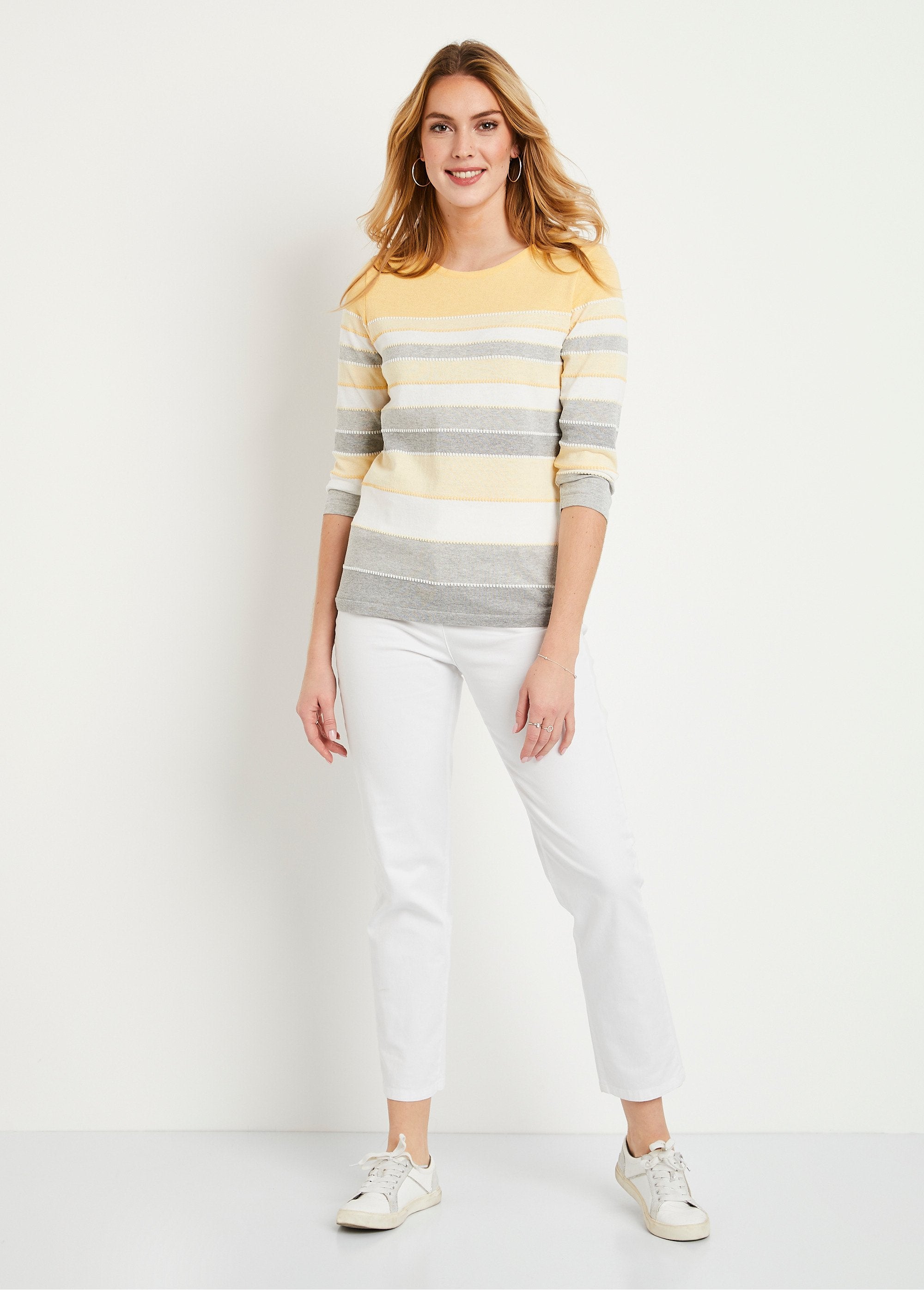 Maglione_in_maglia_jacquard_Striscia_gialla_SF1_slim