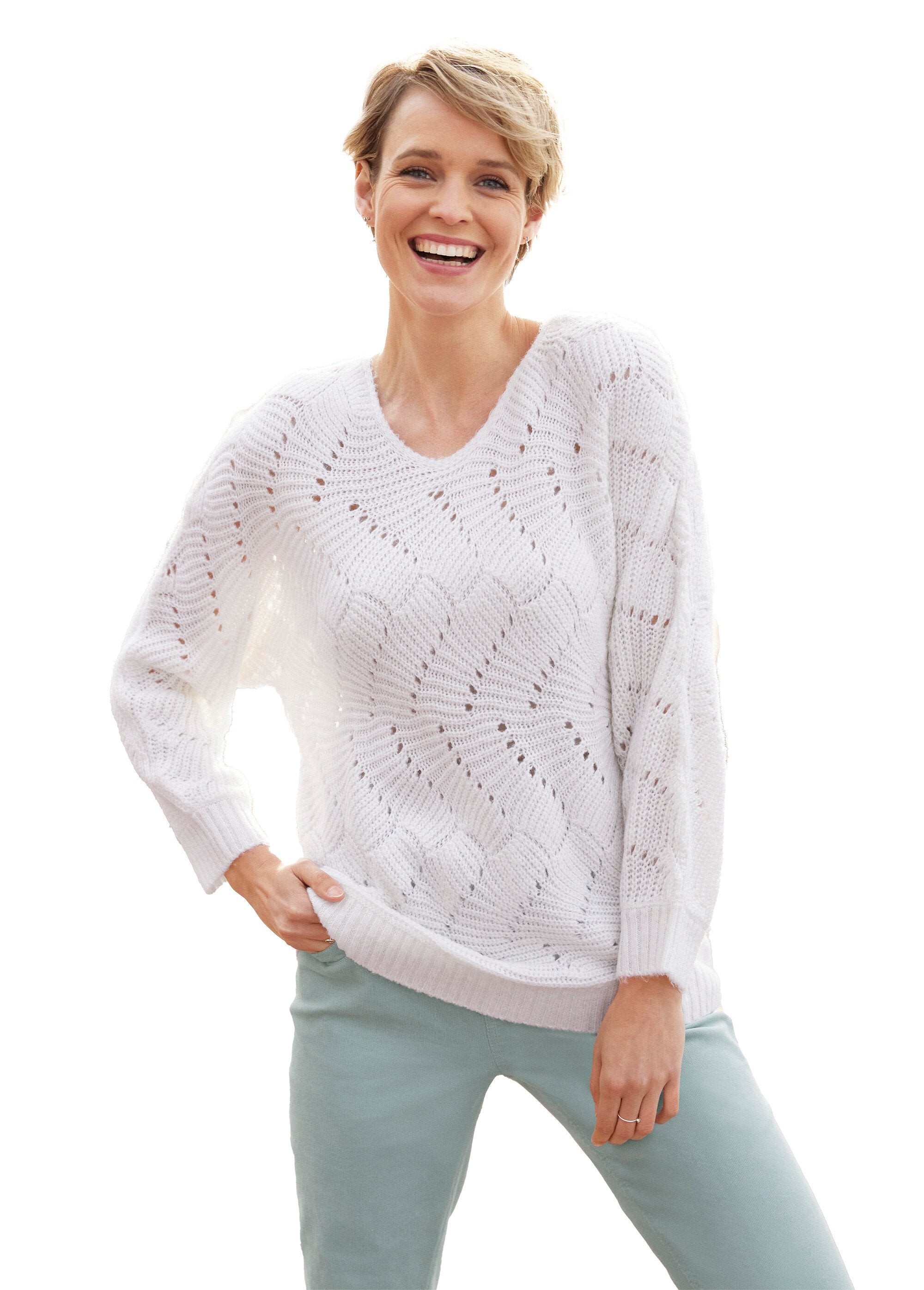 Maglia_con_maniche_a_pipistrello_in_maglia_fantasia_Ecru_FA1_slim