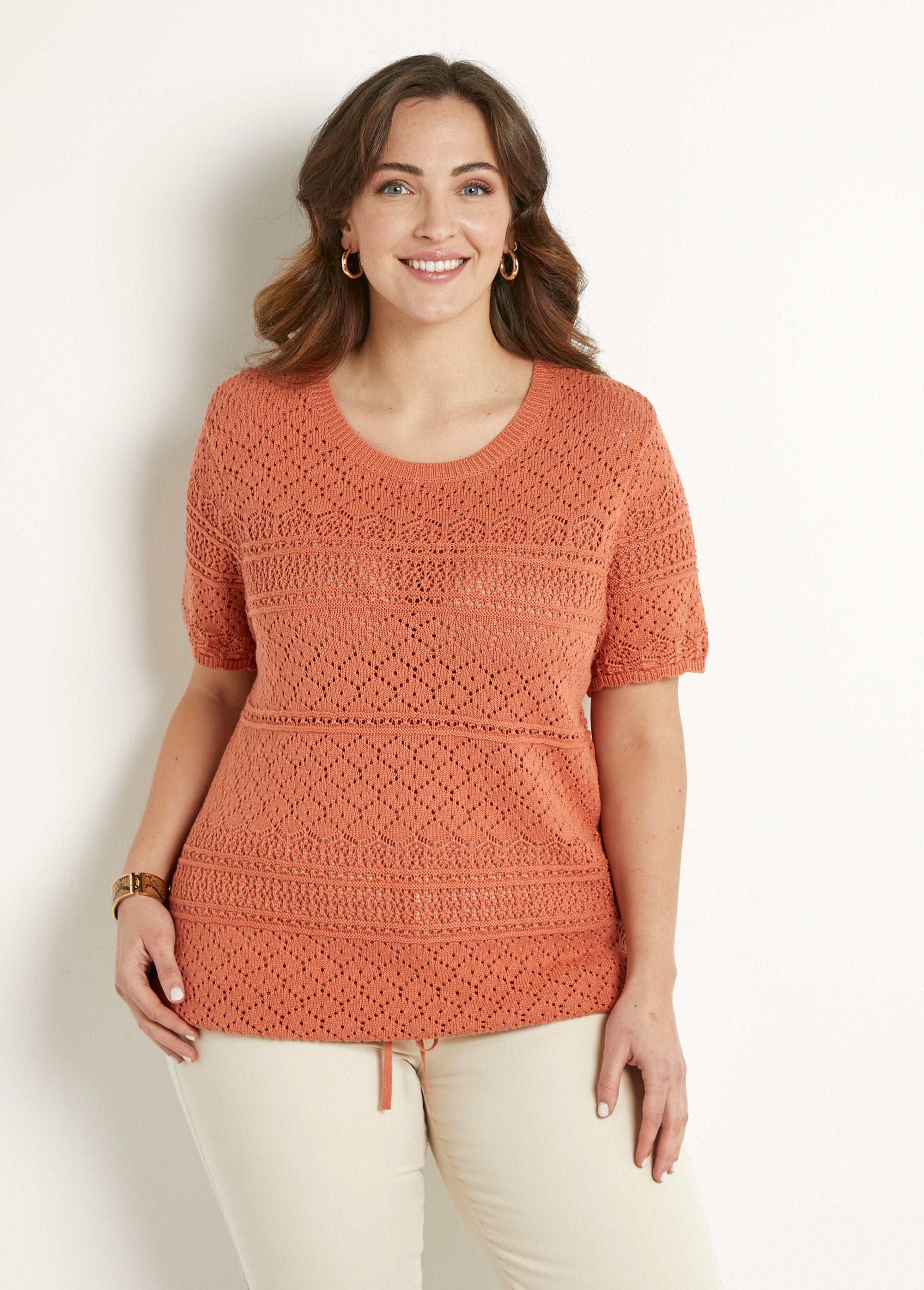 Maglia_traforata_a_maniche_corte_con_scollo_rotondo_Epice_FA1_curvy