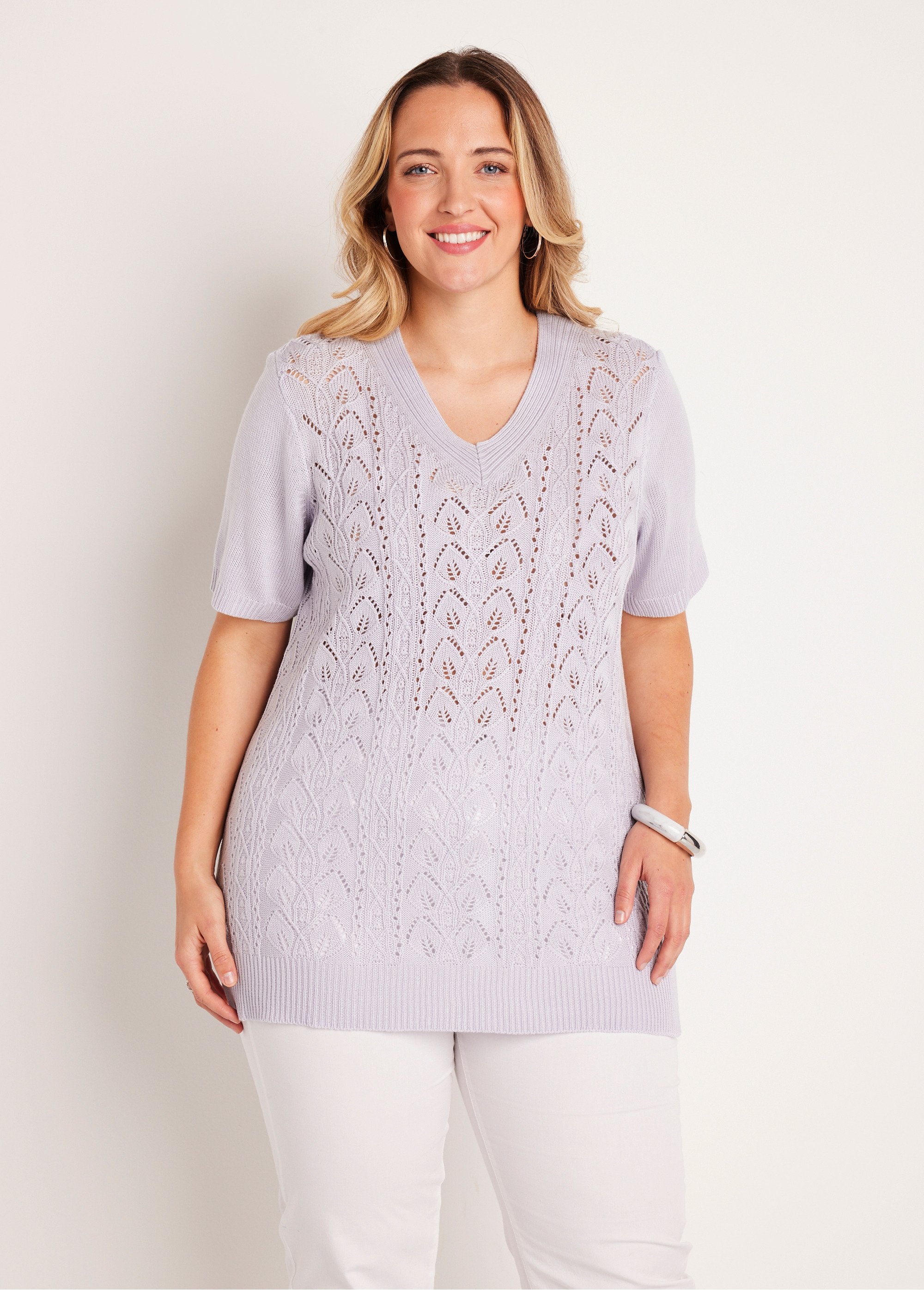 Maglia_a_tunica_lunga_con_scollo_a_V_Soldi_FA1_curvy