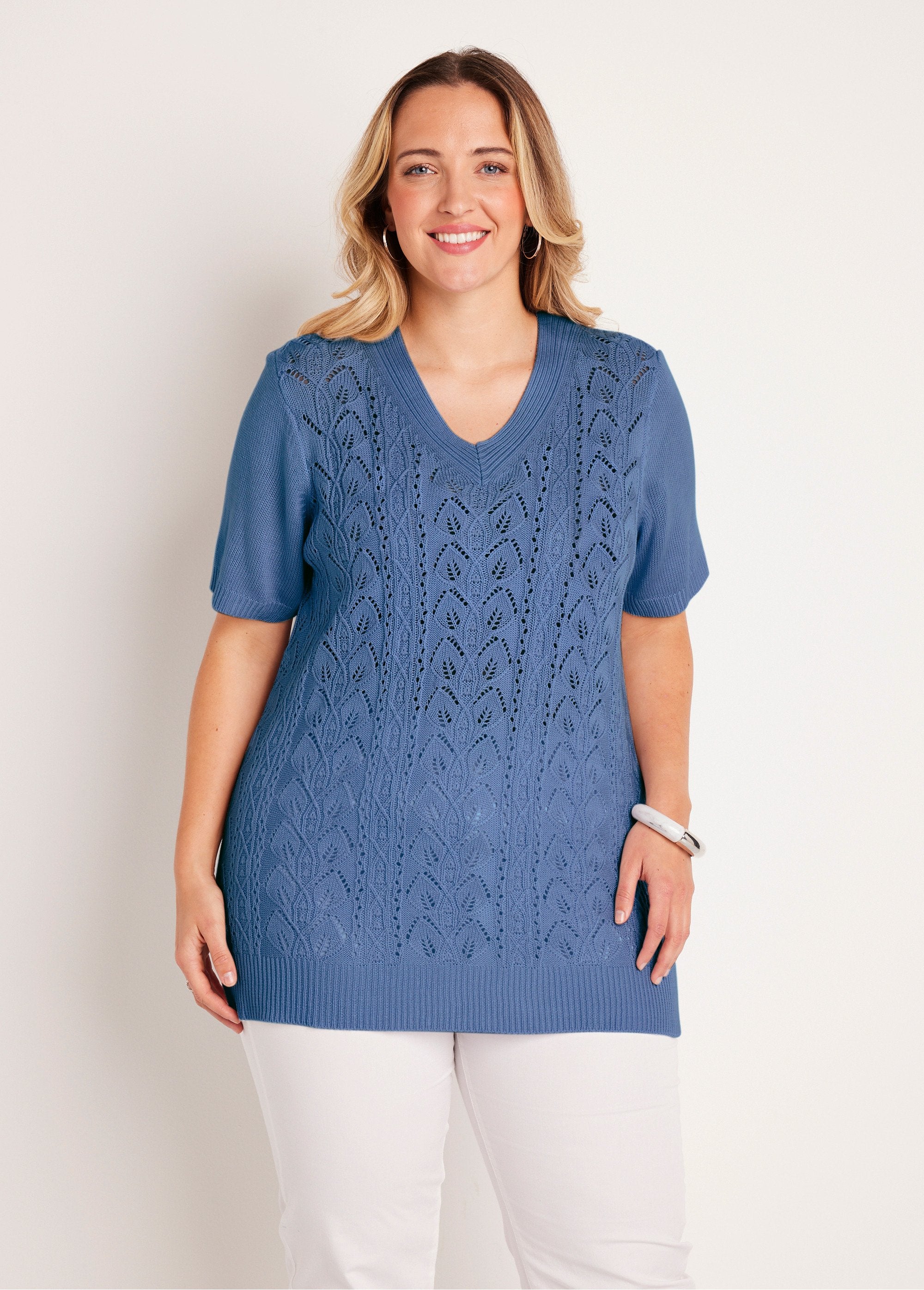 Maglia_a_tunica_lunga_con_scollo_a_V_BLU_FA1_curvy