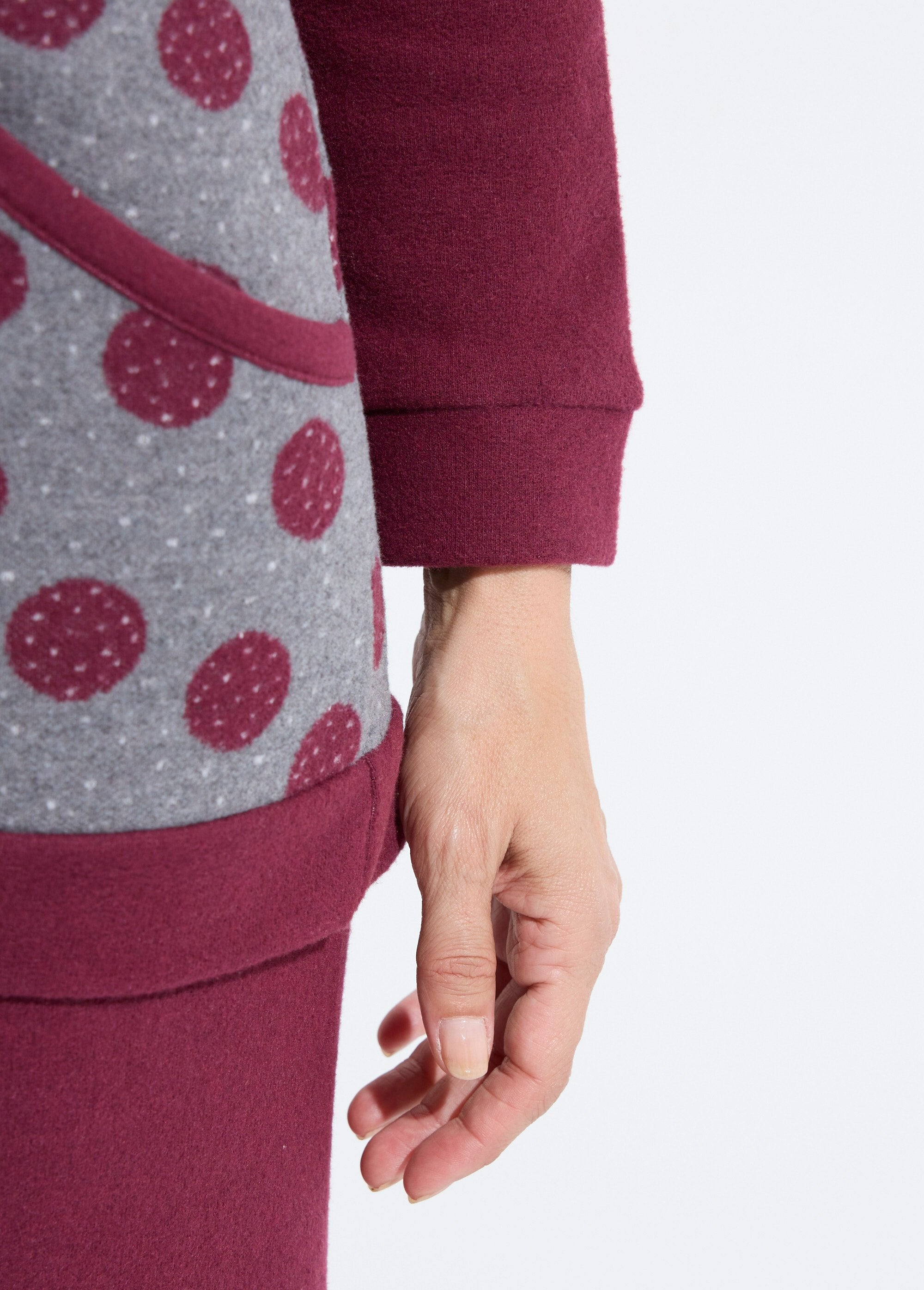 Pigiama_pantalone_in_maglia_Milano,_stampa_a_pois_Bordeaux_DE3_slim