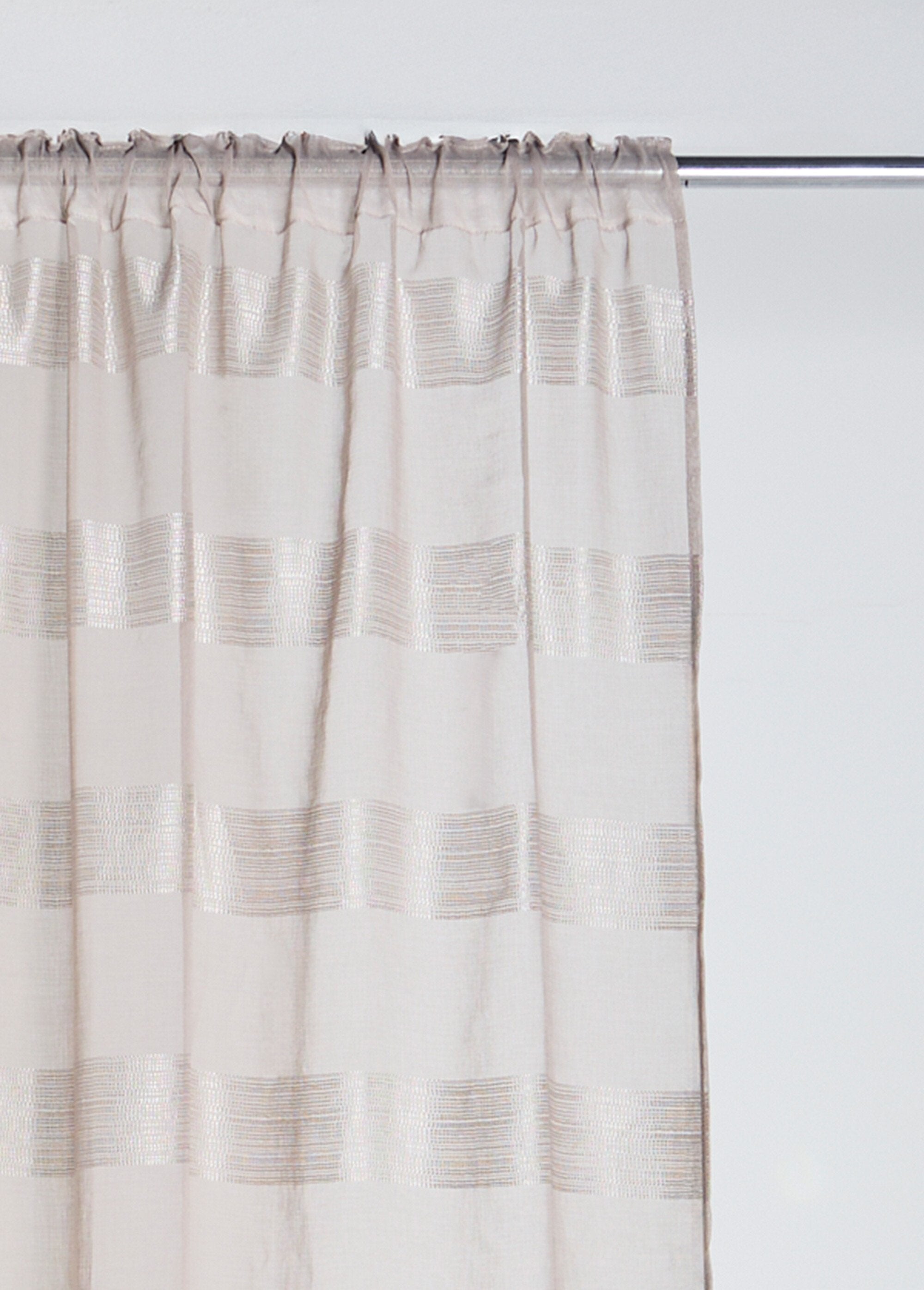 Tenda_a_1_pannello,_ruflettes,_lucida_Taupe_DE1_slim