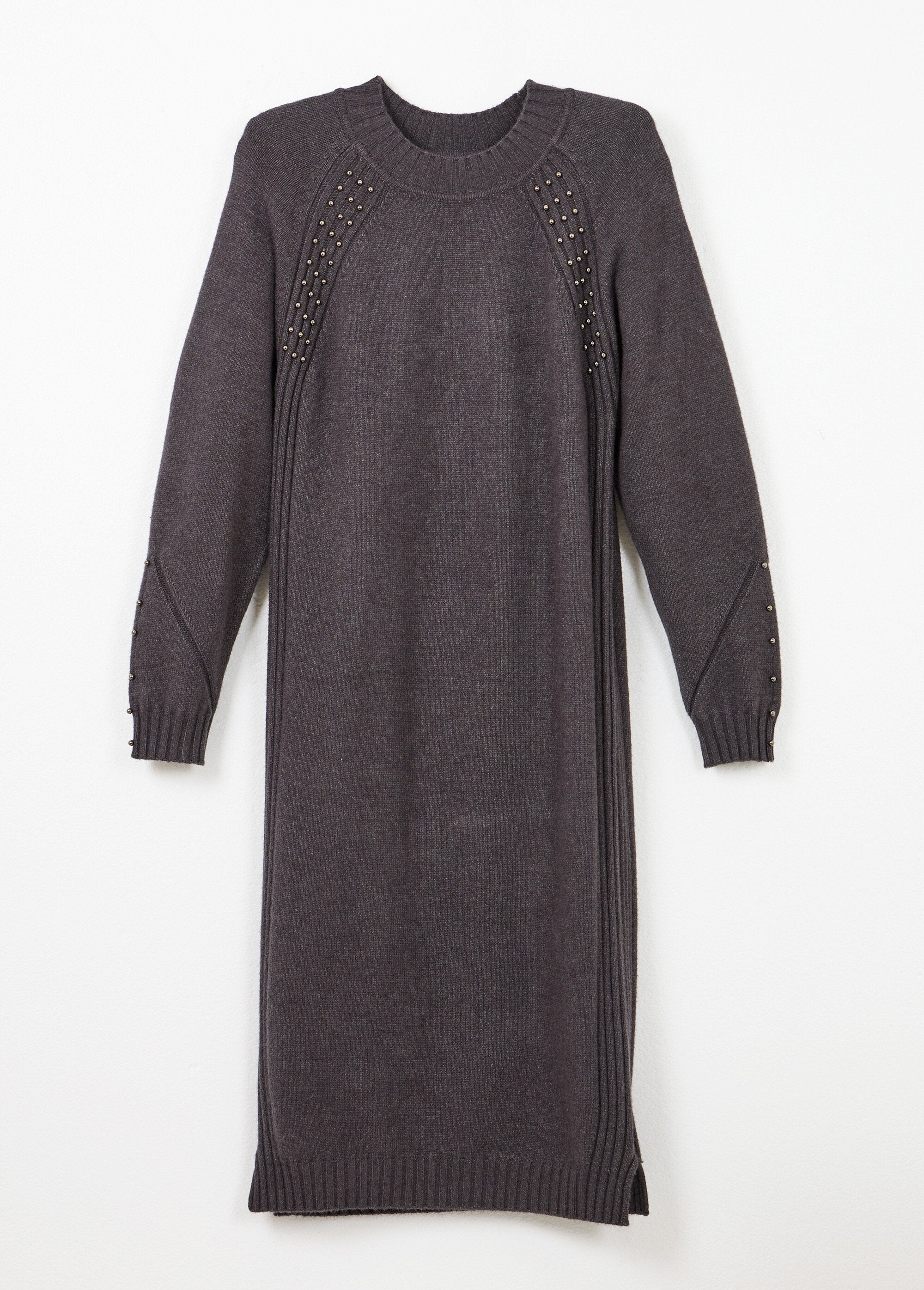 Abito_a_maglia_con_collo_alto_e_dettagli_a_coste_con_perline_Gris_anthracite_AP1_slim