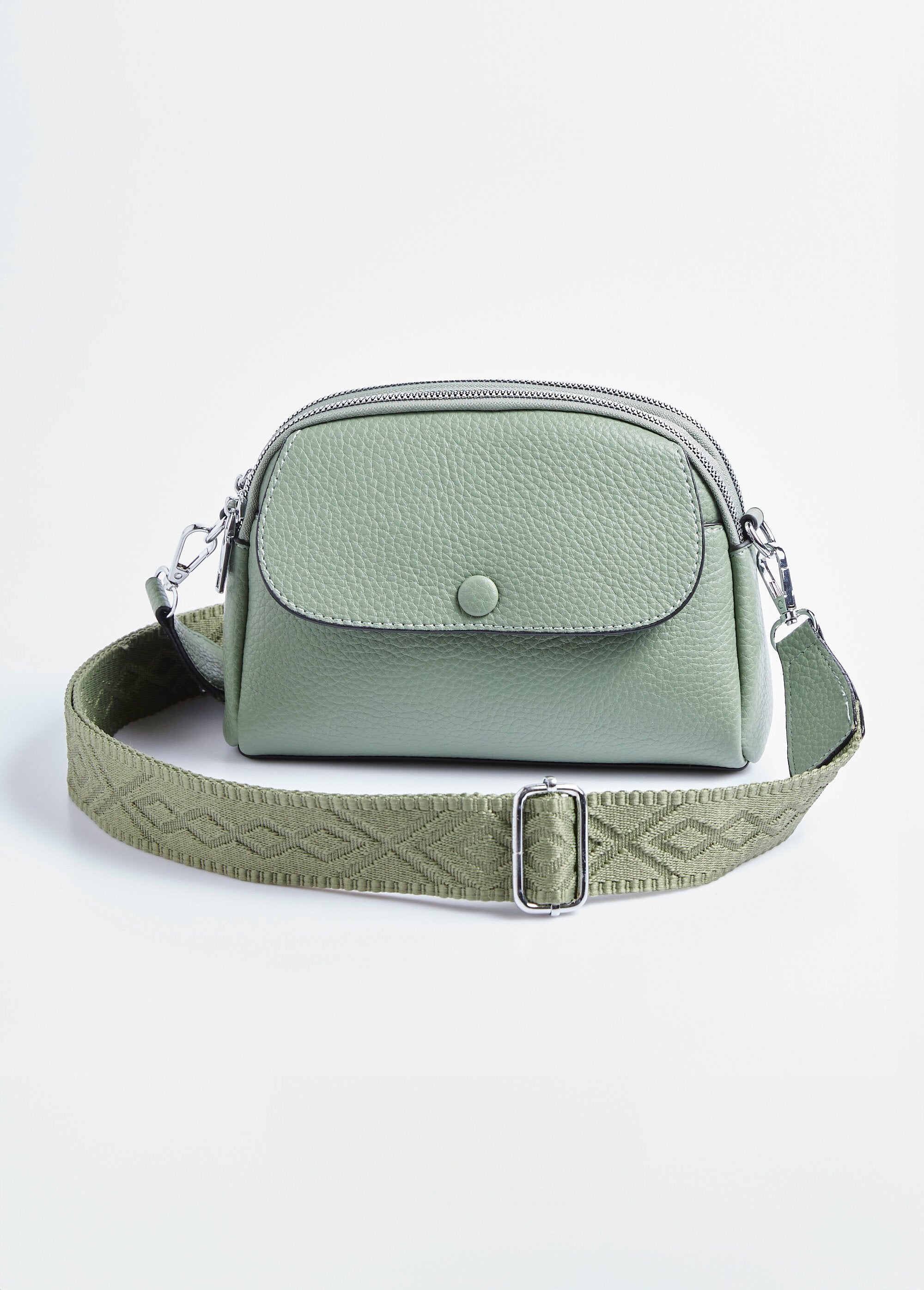 Borsa_in_similpelle_granulata_con_tracolla_Vert_amande_FA1_slim