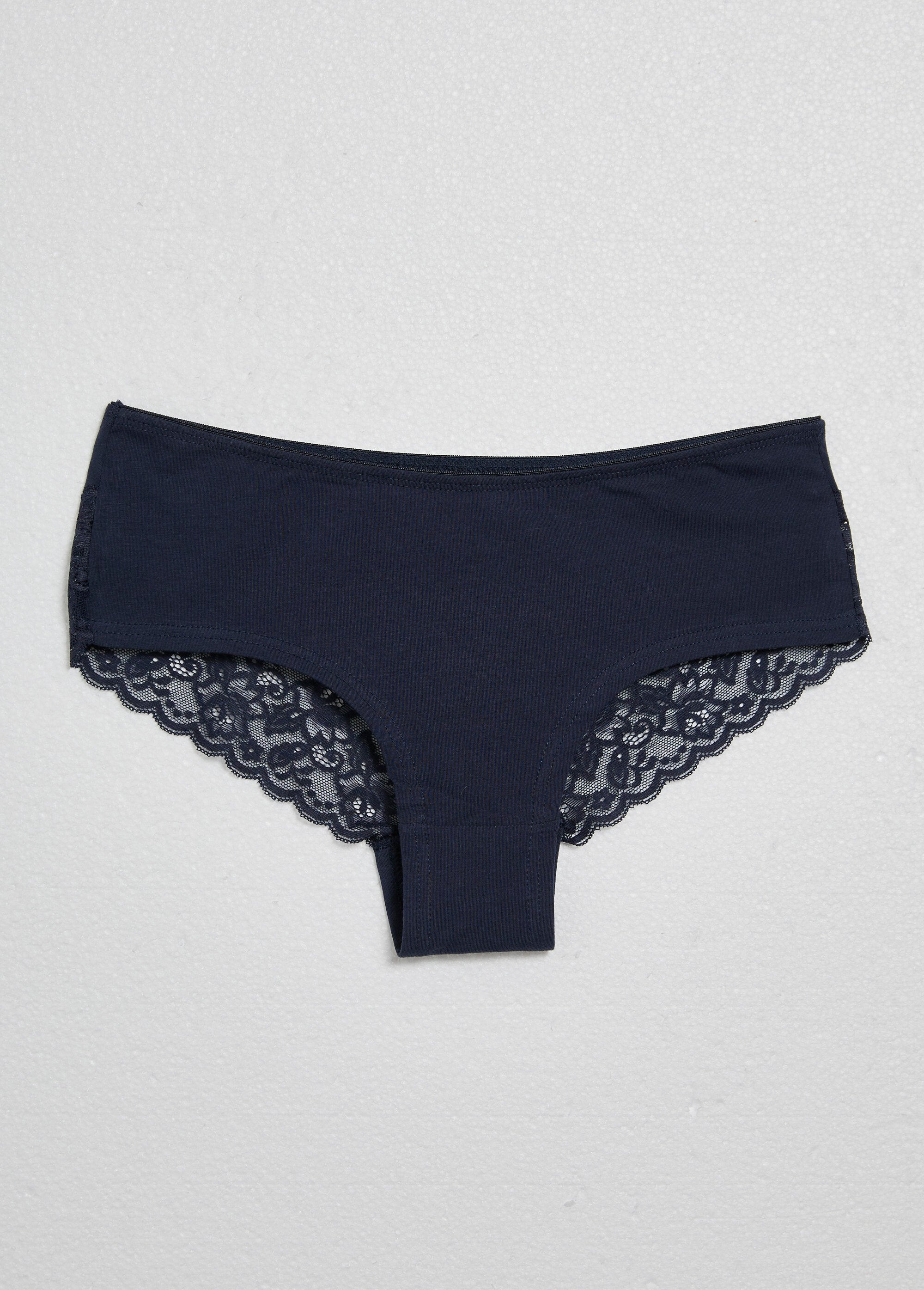 Pantaloncini_in_cotone_con_retro_in_pizzo_Assortis_bleu_marine_DE1_slim
