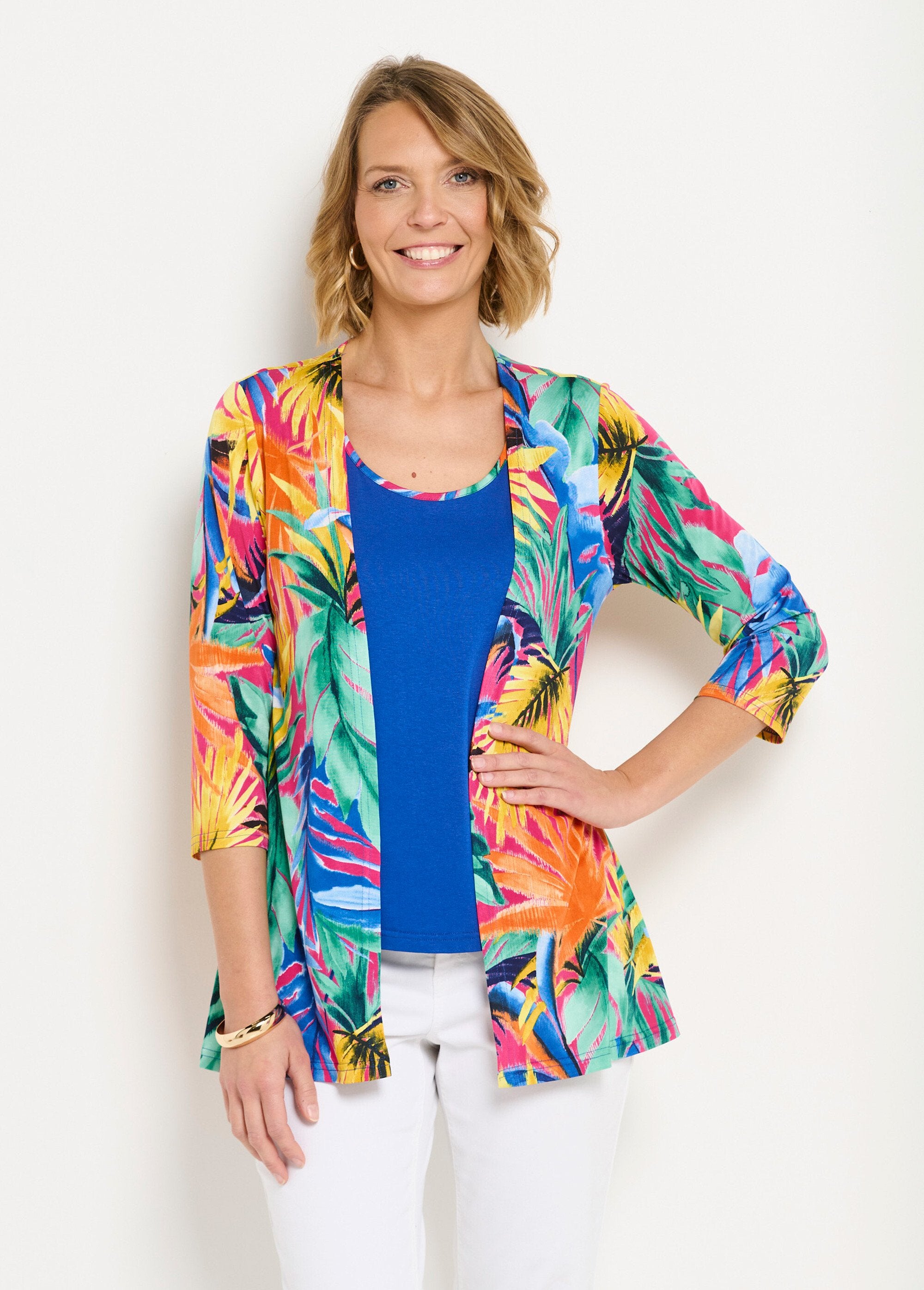 T-shirt_lunga_2_in_1_con_stampa_tropicale_Multicolore_FA1_slim