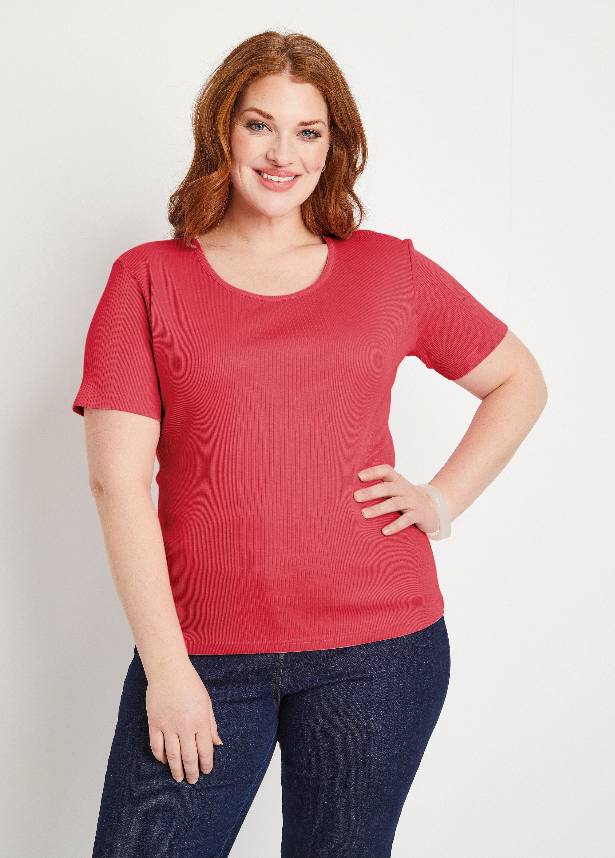 T-shirt_girocollo_in_maglia_a_coste_Ciliegia_marasca_FA1_curvy