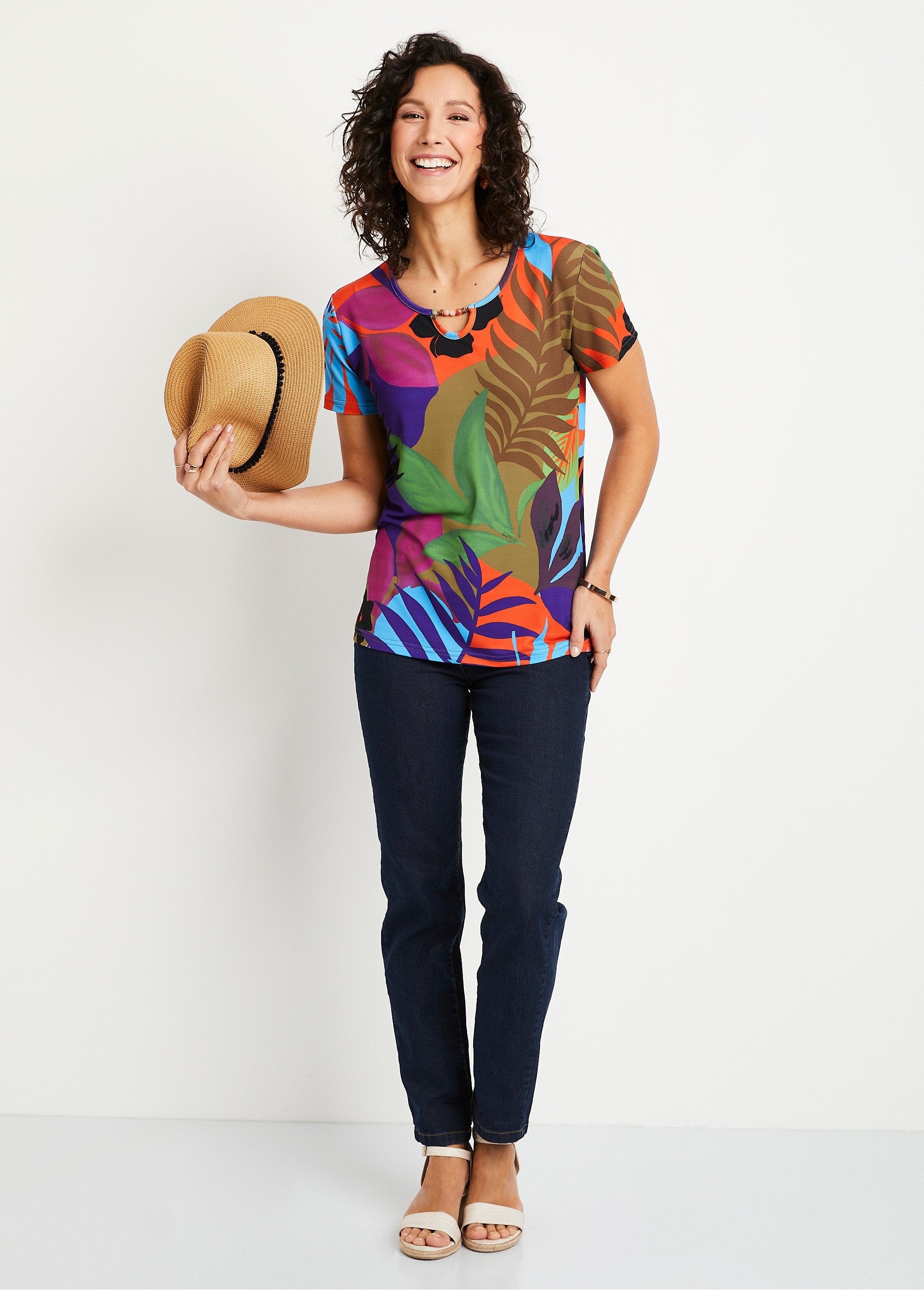 T-shirt_gioiello_con_scollo_rotondo_Multicolore_SF1_slim