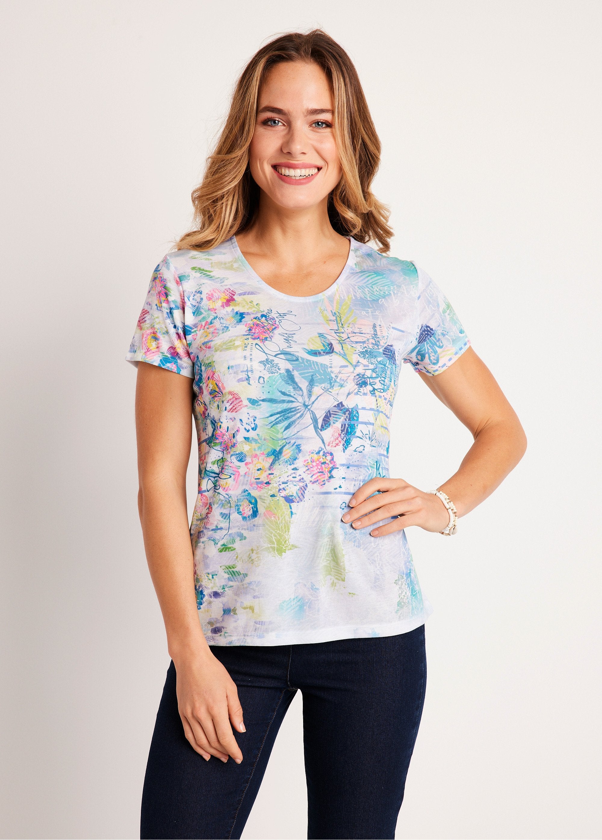 T-shirt_grafica_a_fiori_Multicolore_FA1_slim