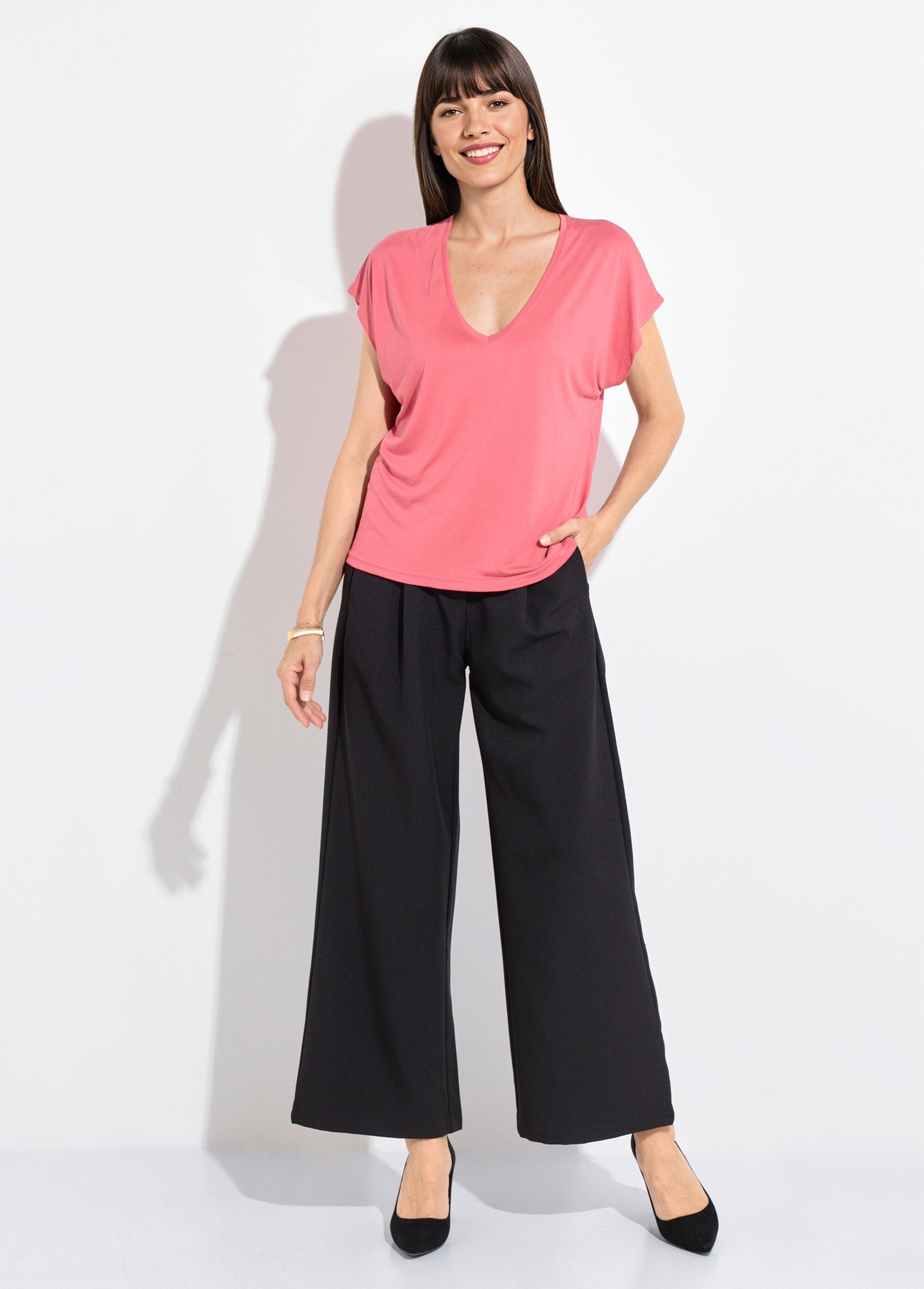 Maglietta_a_maniche_corte_e_aderente_Rose_blush_SF1_slim