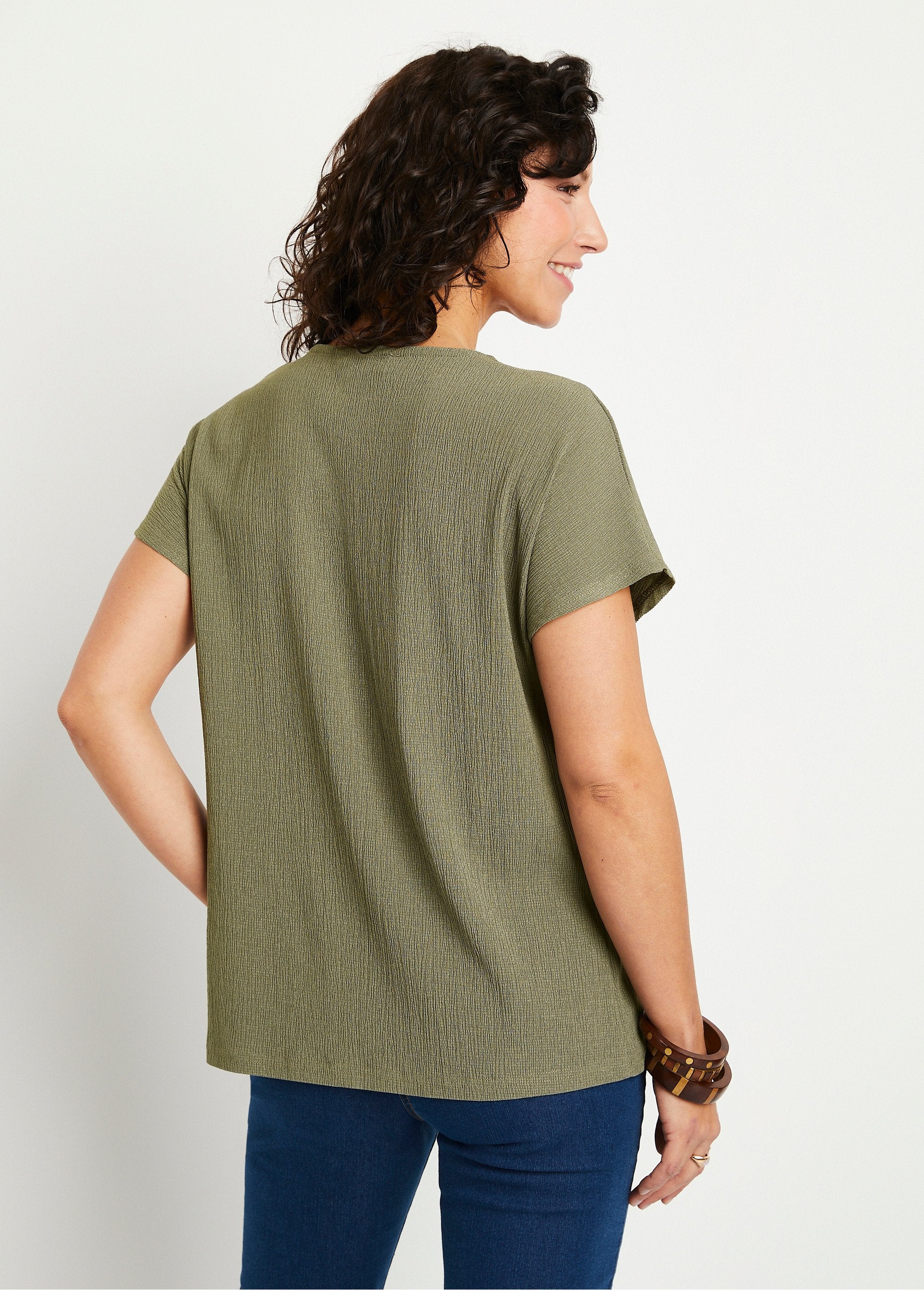 T-shirt_lunga_e_sciolta_con_ricamo_in_tinta_unita_Verde_lime_DO1_slim