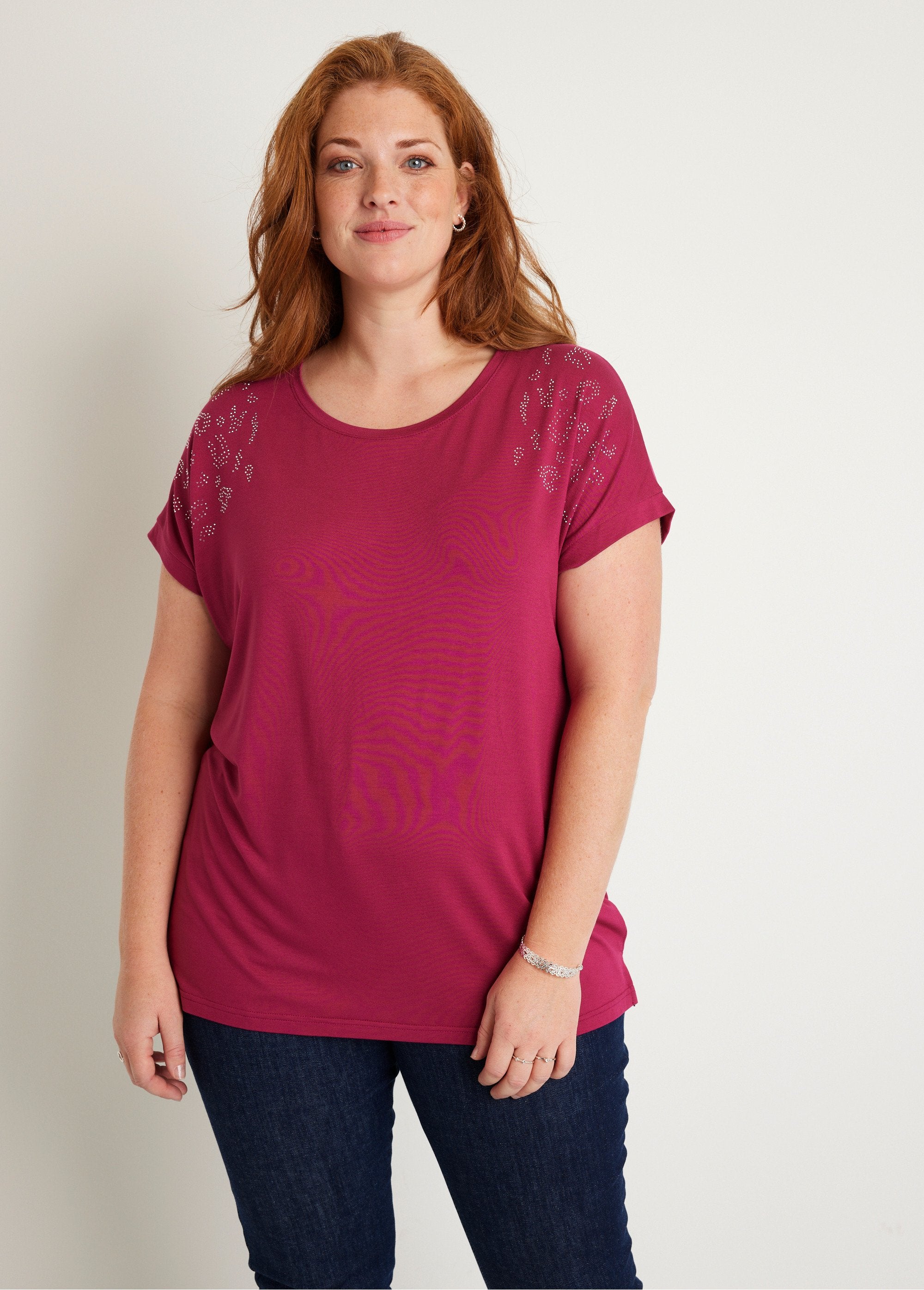 T-shirt_a_maniche_lunghe_in_tinta_unita_Fucsia_FA1_curvy