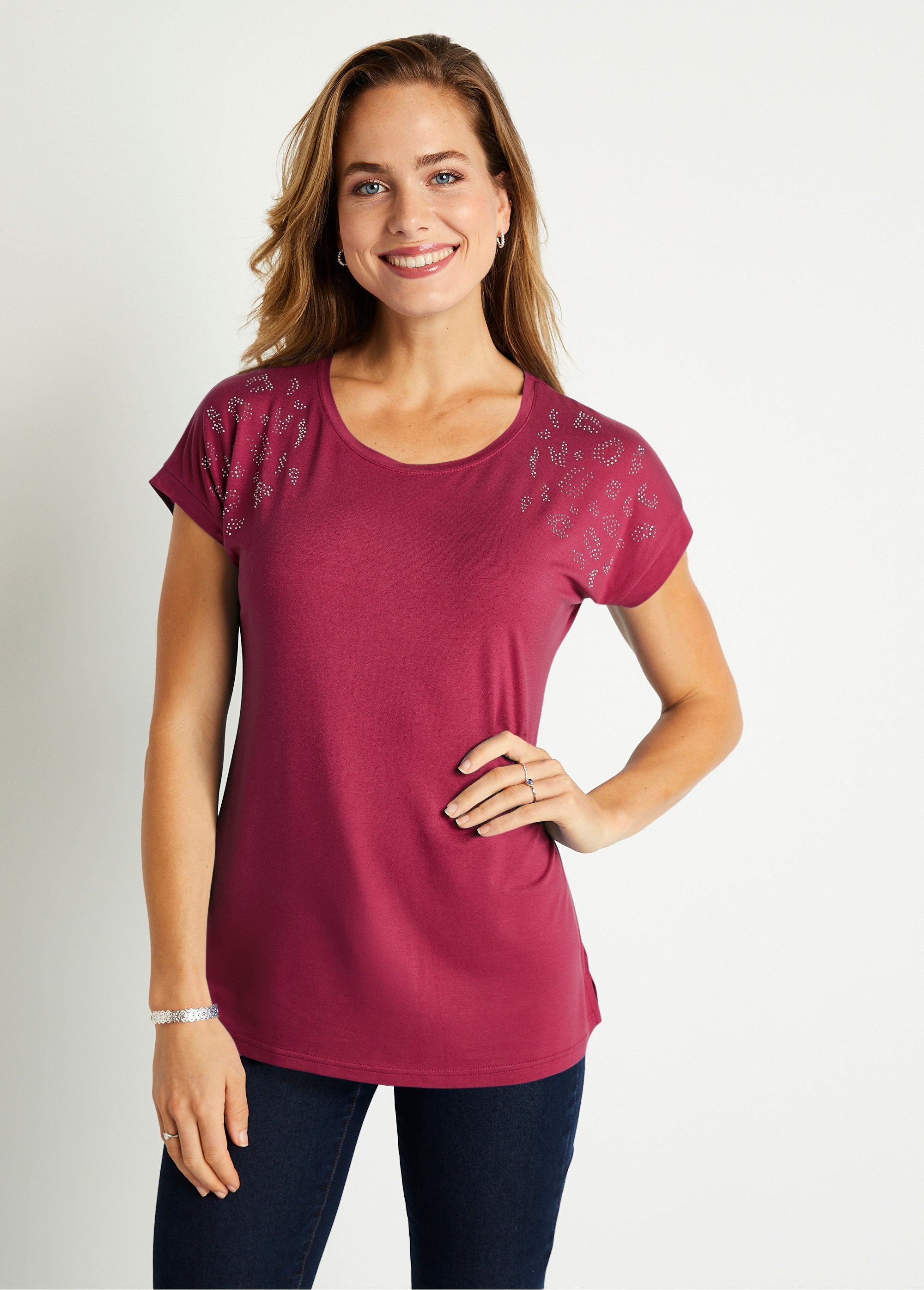 T-shirt_a_maniche_lunghe_in_tinta_unita_Fucsia_FA1_slim