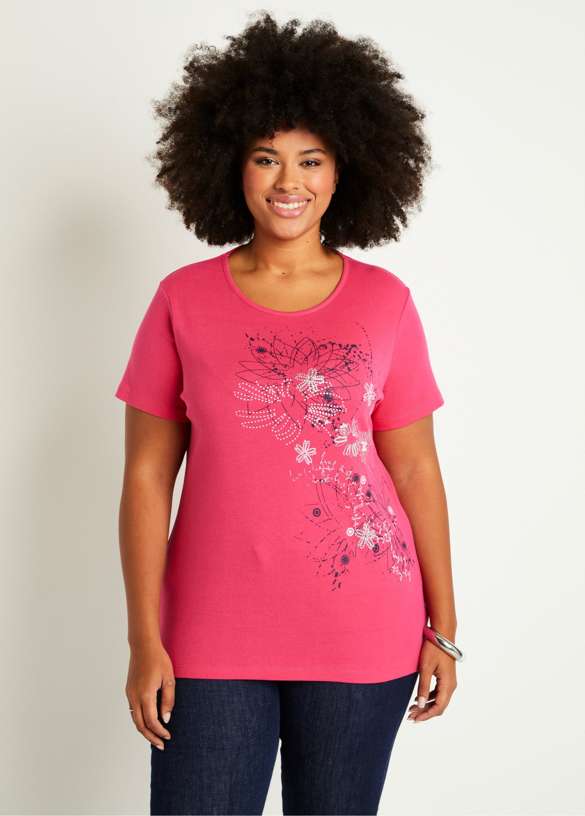 T-shirt_lunga_a_fiori_con_spacchi_laterali_Fucsia_FA1_curvy