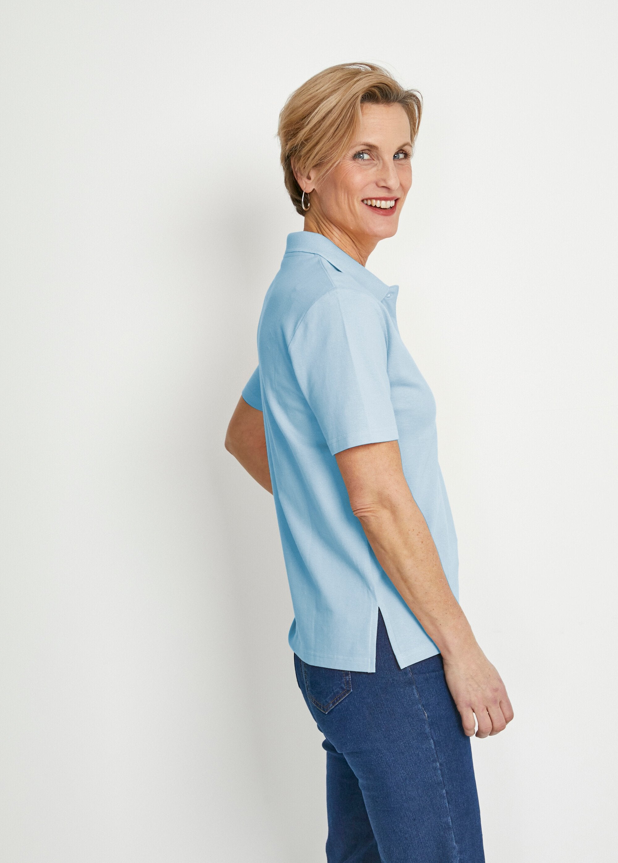 T-shirt_con_collo_a_polo_in_cotone_lavorato_a_maglia_BLU_DR1_slim