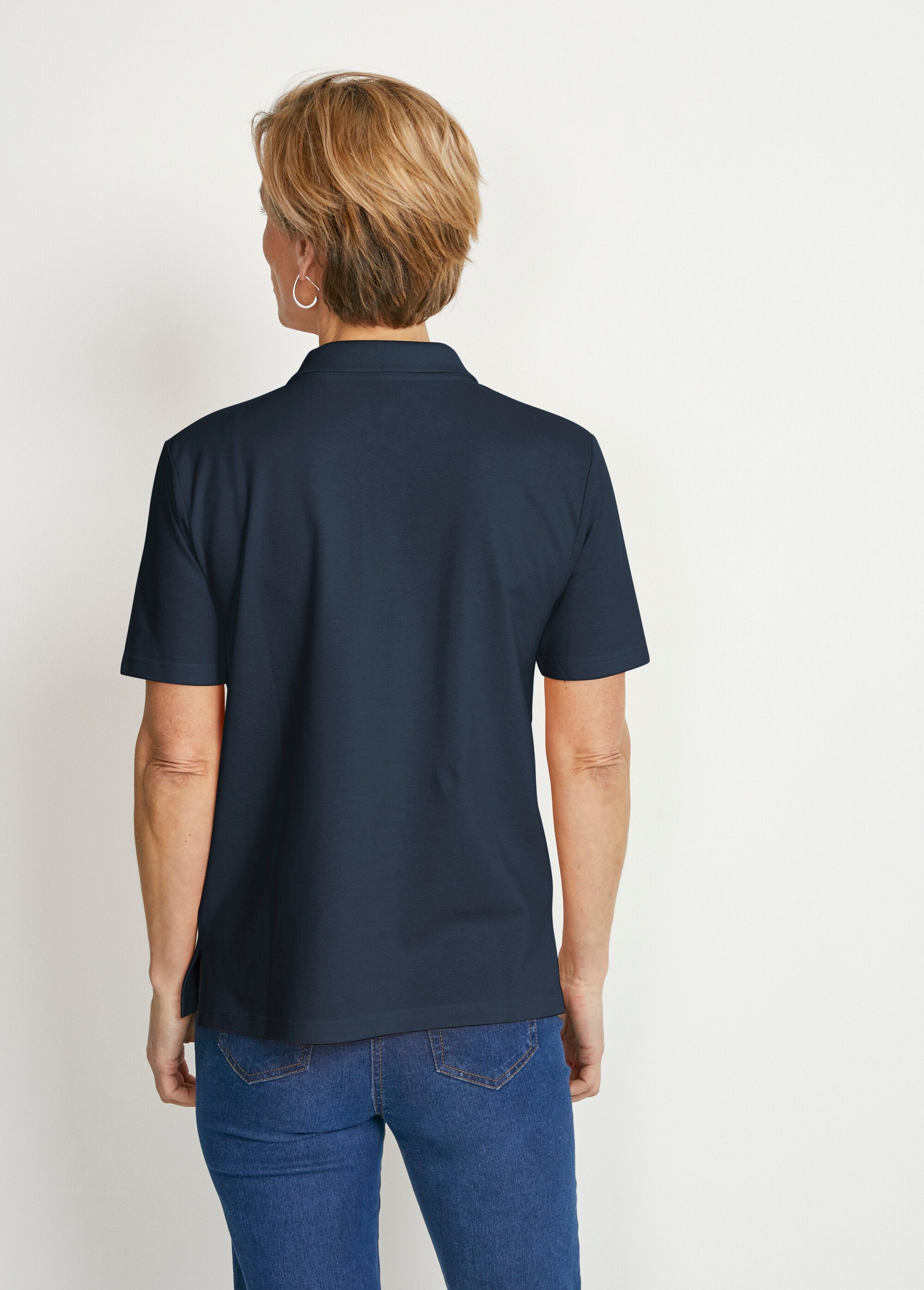 T-shirt_con_collo_a_polo_in_cotone_lavorato_a_maglia_Marino_DO1_slim