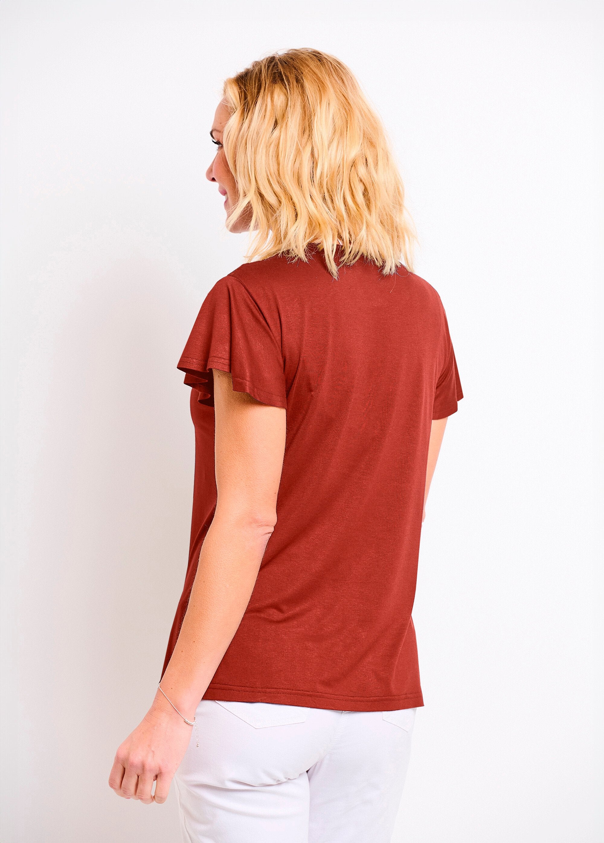 T-shirt_in_pizzo_a_maniche_corte_Terracotta_DO1_slim