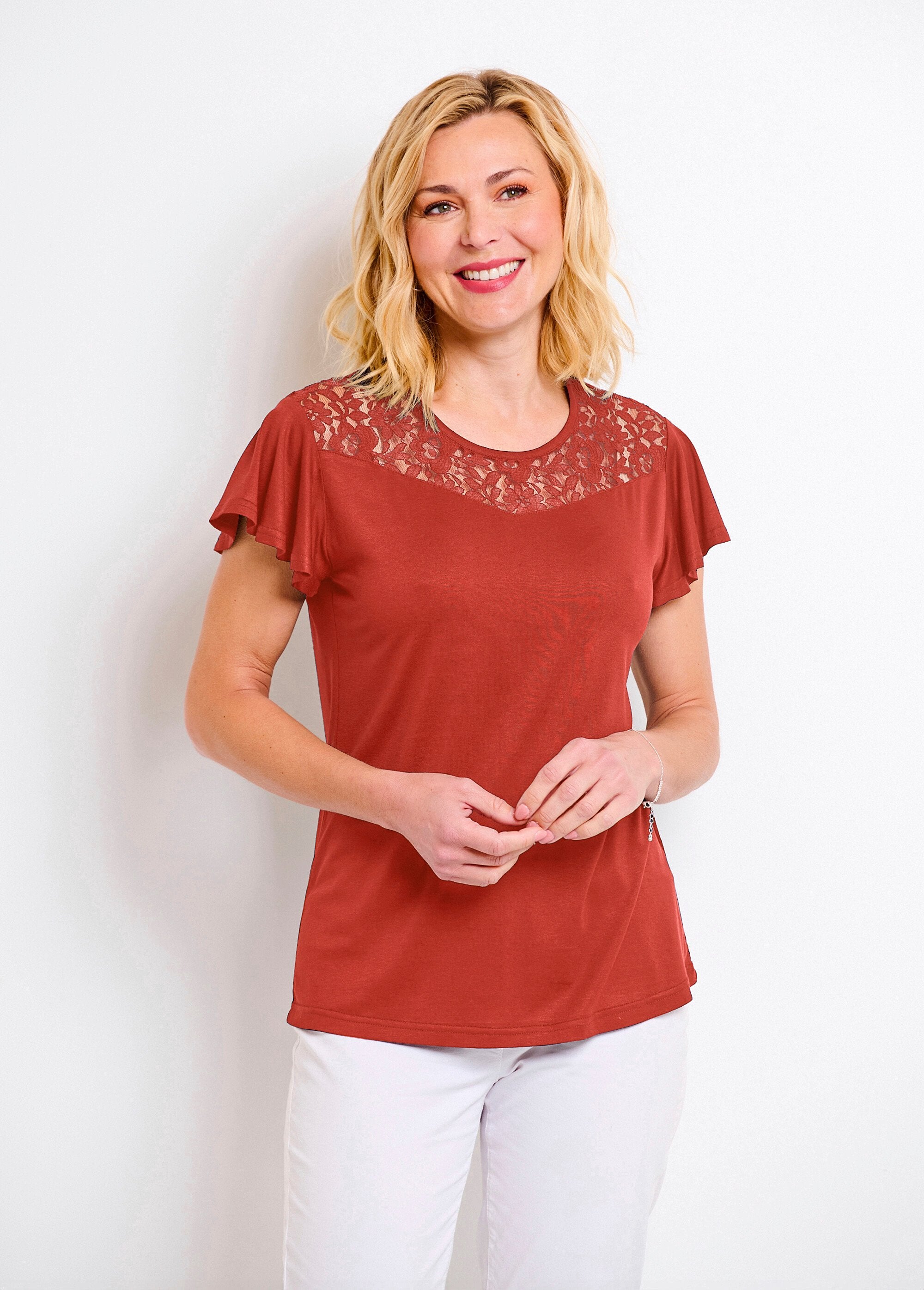 T-shirt_in_pizzo_a_maniche_corte_Terracotta_FA1_slim