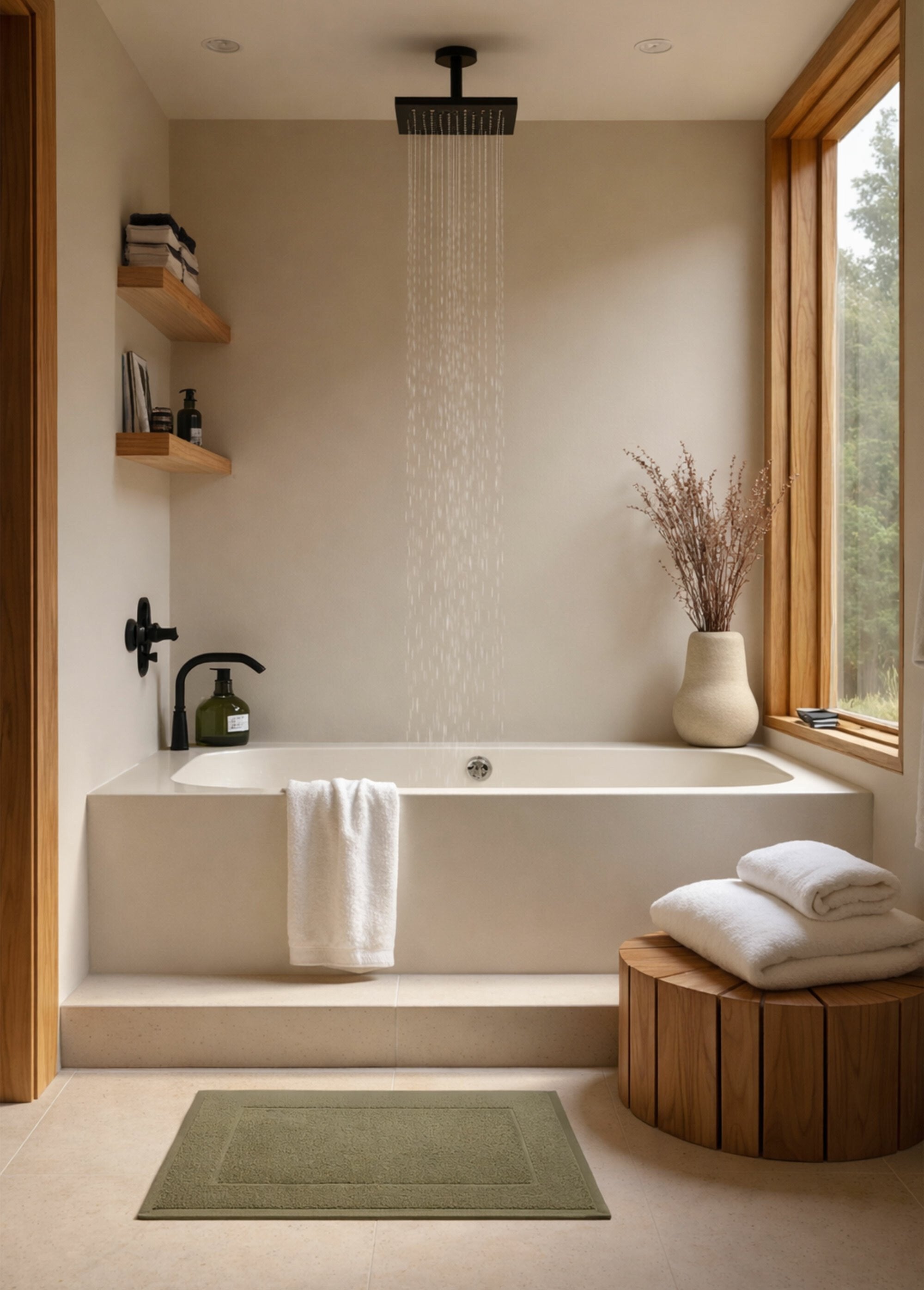 Tappeto_da_bagno_in_spugna_con_listelli_sottili_Taupe_SF1_slim