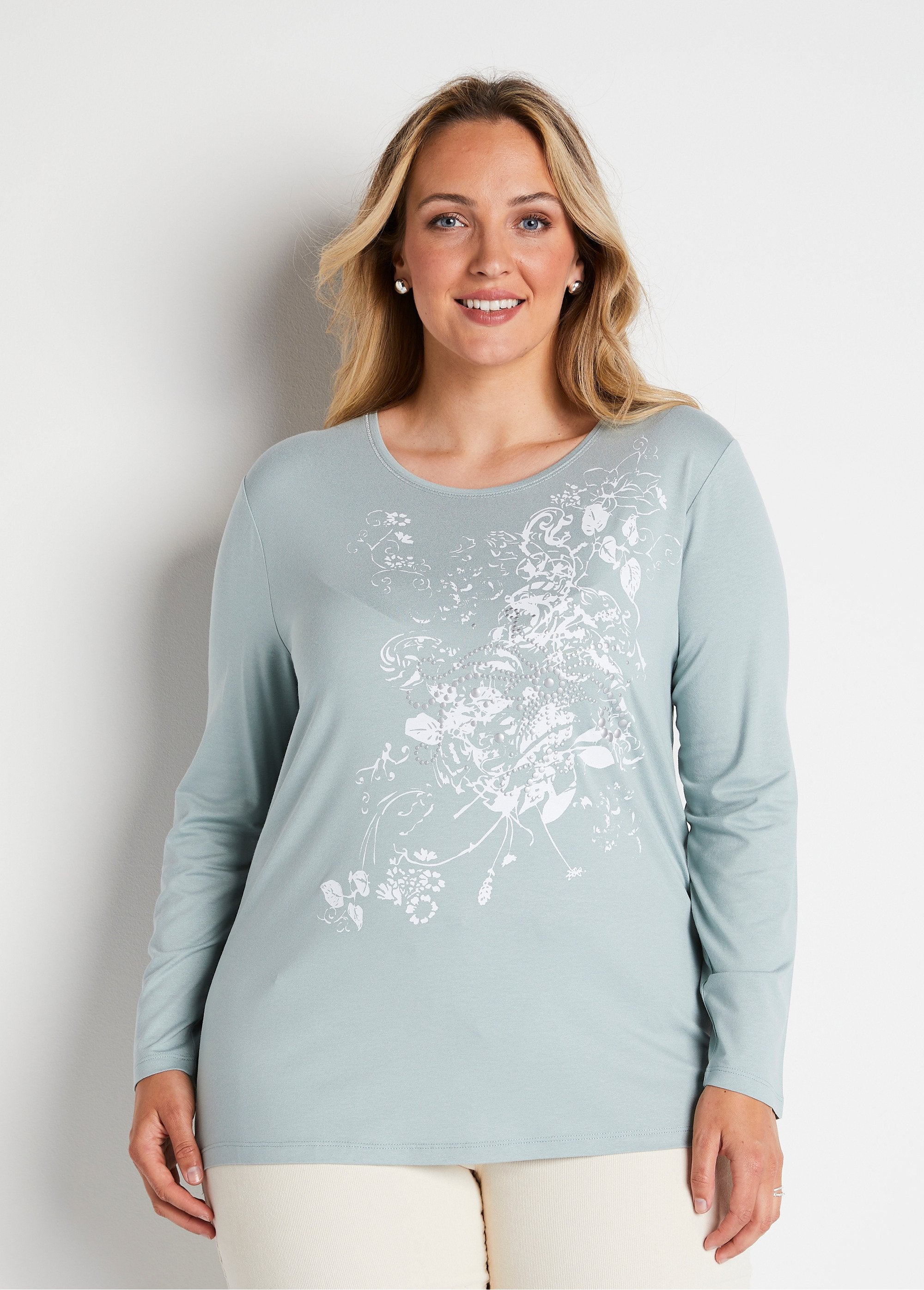 T-shirt_a_maniche_lunghe_in_maglia_fluida_VERDE_FA1_curvy