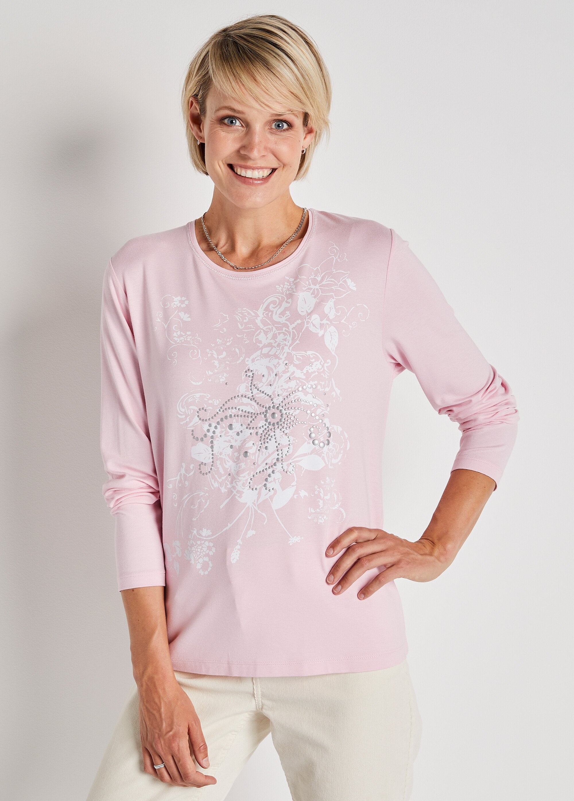 T-shirt_a_maniche_lunghe_in_maglia_fluida_ROSA_FA1_slim