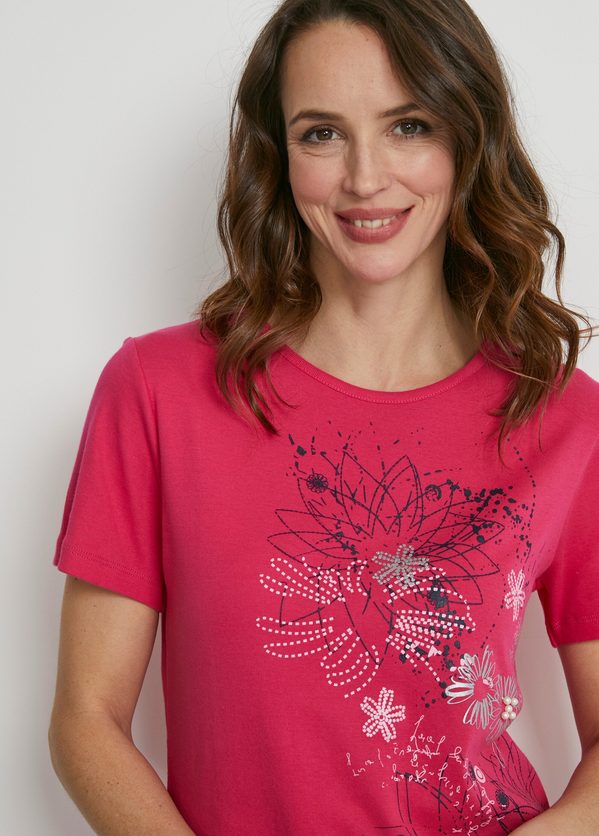 T-shirt_lunga_a_fiori_con_spacchi_laterali_Fucsia_DE1_slim