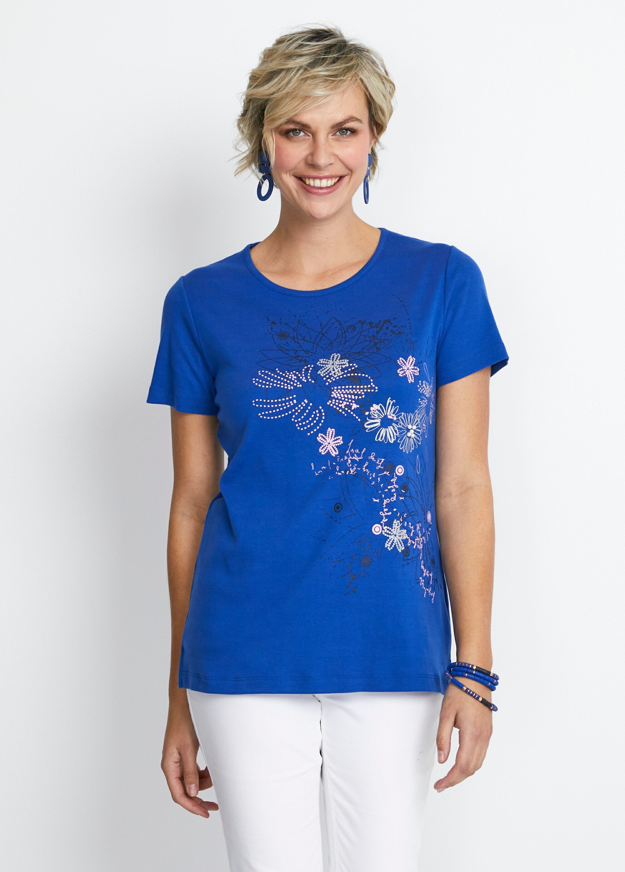 T-shirt_lunga_a_fiori_con_spacchi_laterali_BLU_FA1_slim