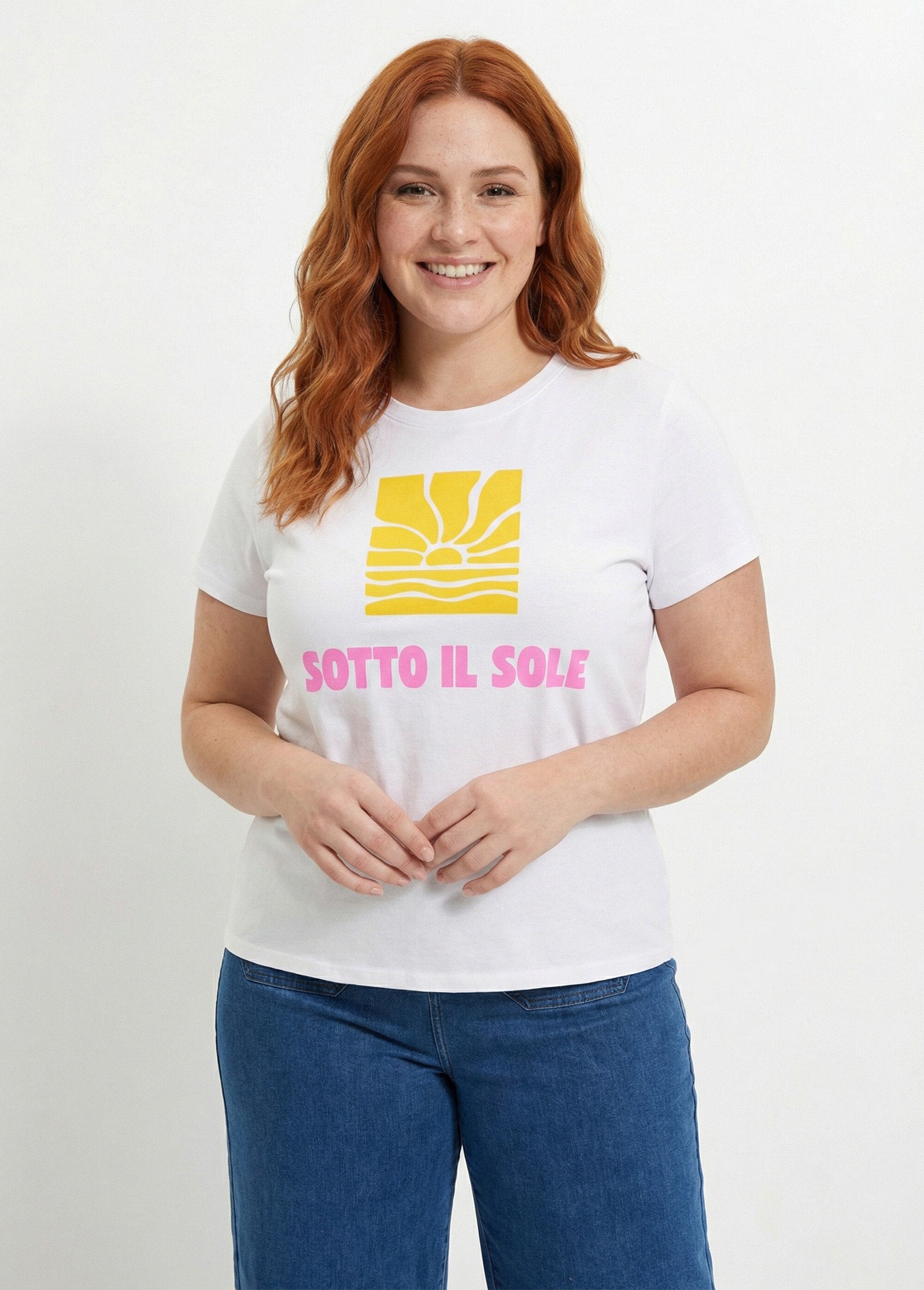 T-shirt_a_maniche_corte,_motivo_del_sole_Blanc_imprime_FA1_curvy