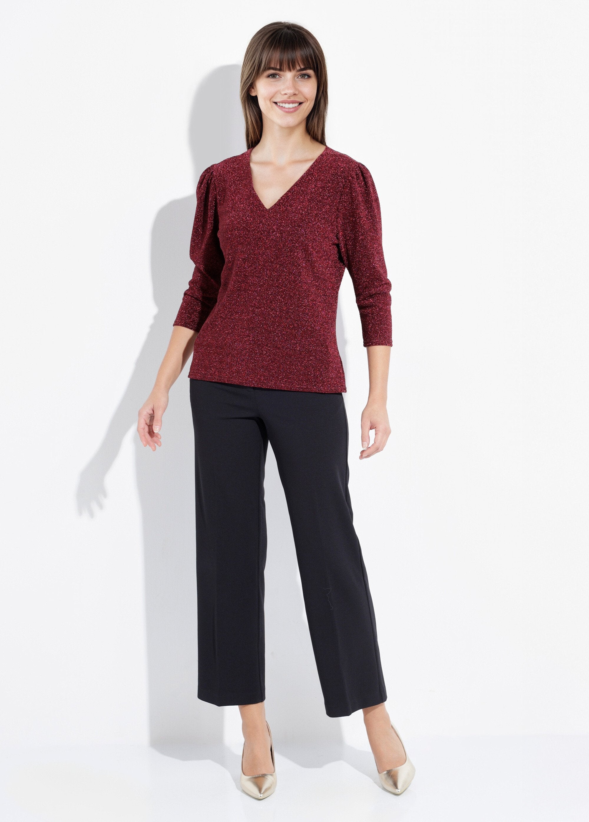 Tunica_chic_in_maglia_metallizzata_con_scollo_a_V_Bordeaux_SF1_slim