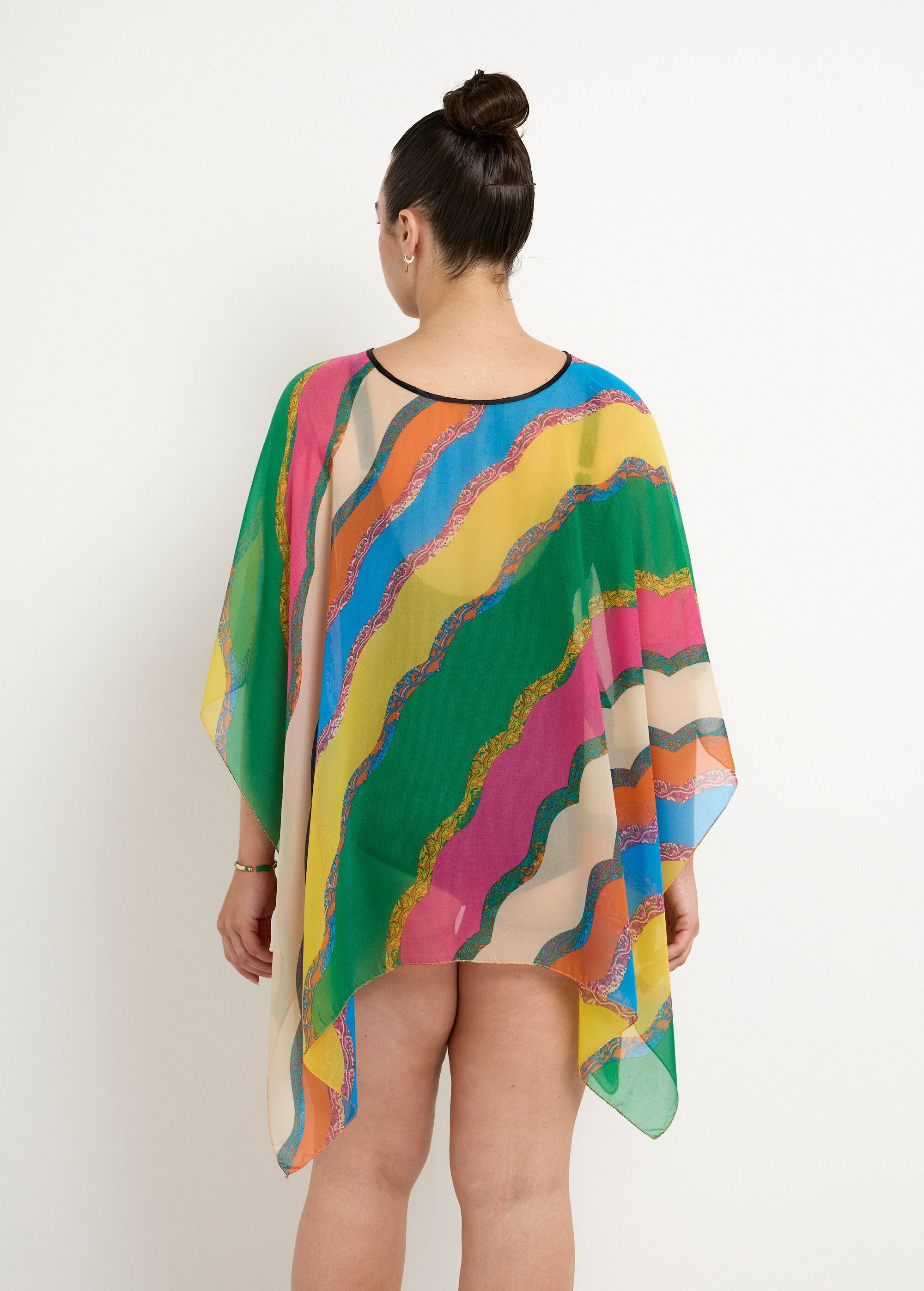 Tunica_da_spiaggia,_voile,_righe_eleganti_Multicolore_DO1_slim