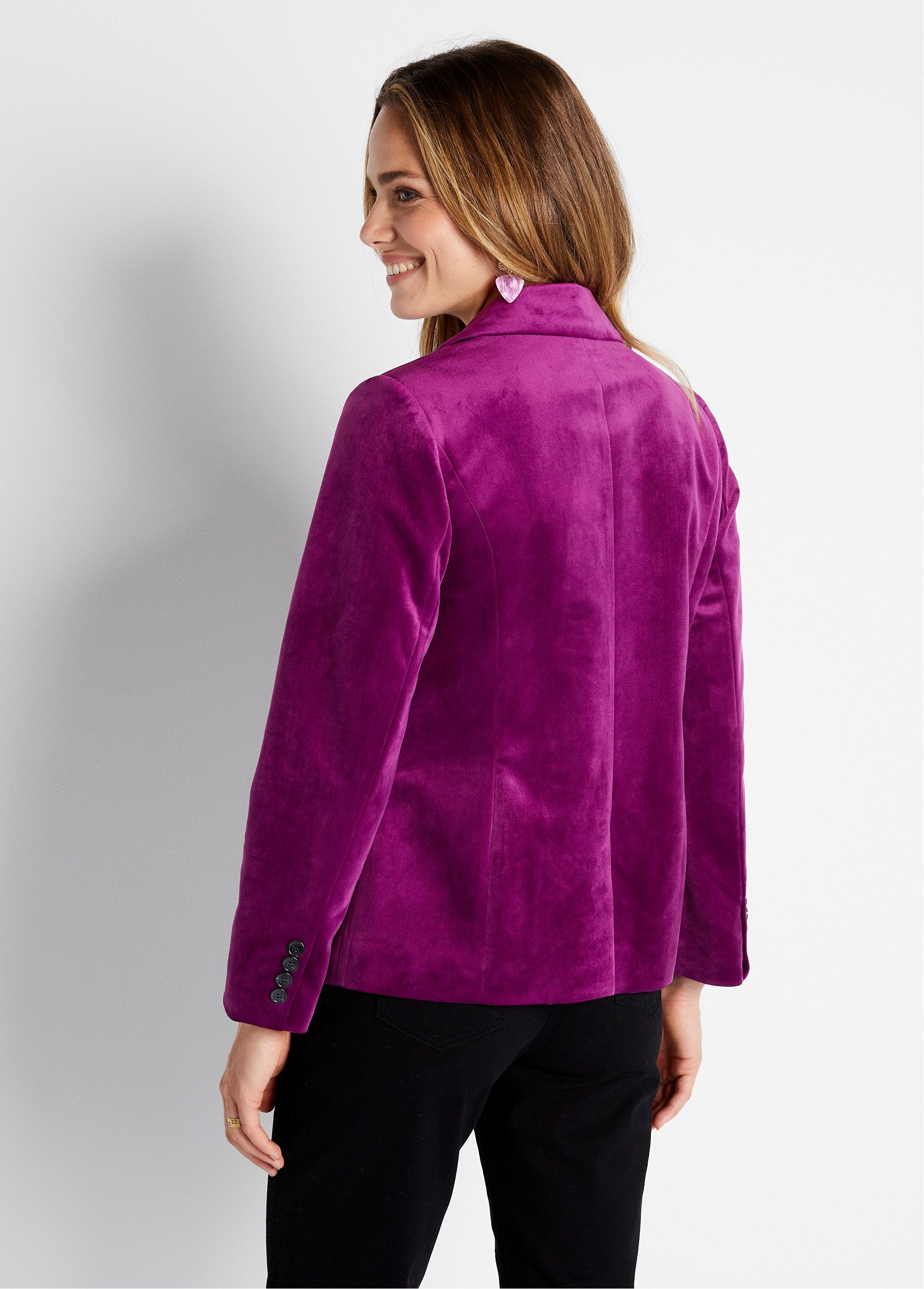 Giacca_blazer_dritta_in_velluto_tinta_unita_con_collo_sartoriale_Viola_DO1_slim